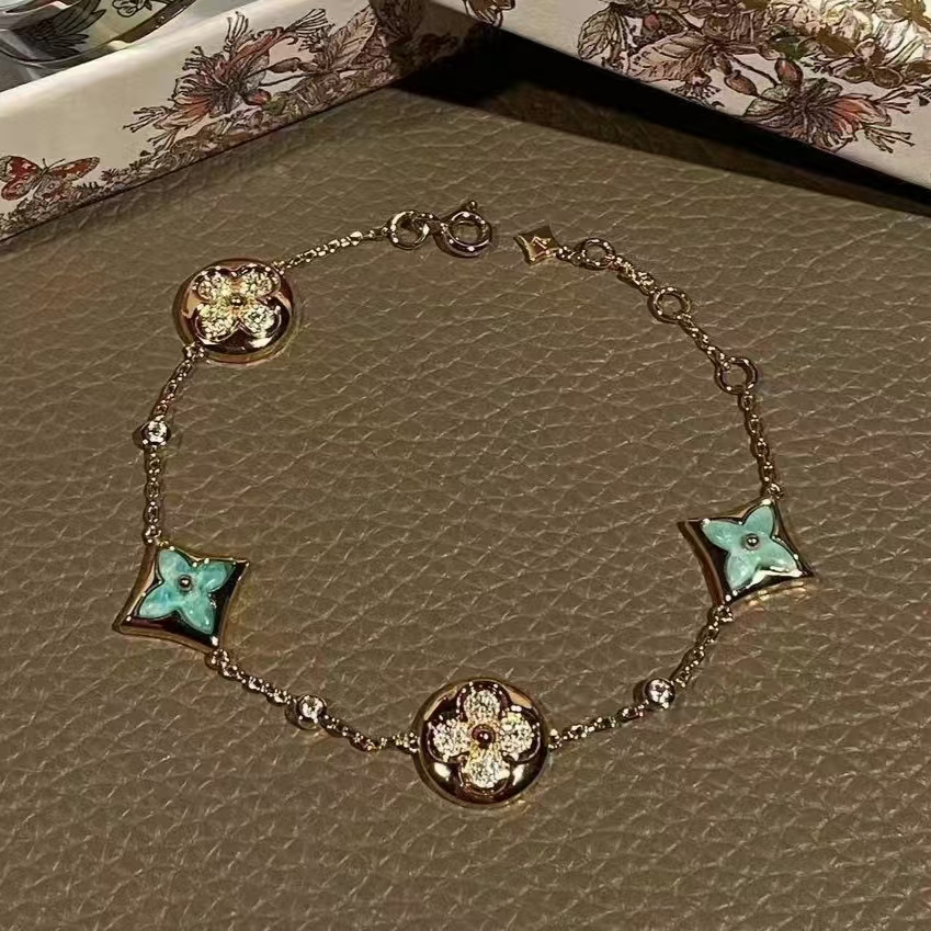 Louis Vuitton Color Blossom Star Sun Bracelet - Best Replica Jewelry™