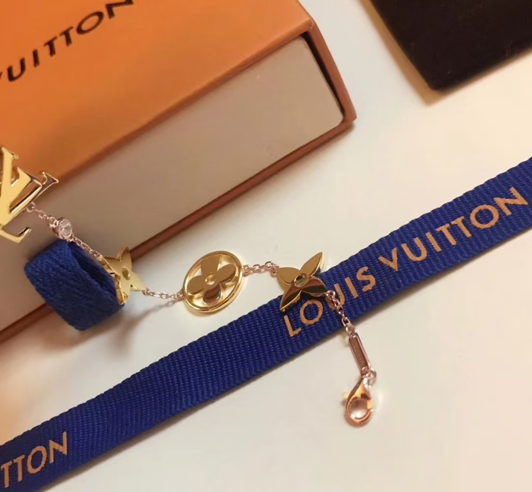 Louis Vuitton Star Sun LV Letters Bracelet - Best Replica Jewelry™