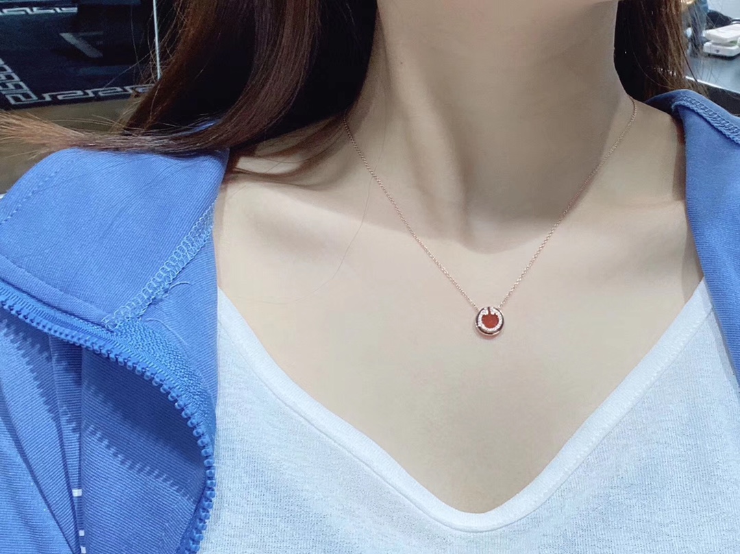 Tiffany Limited Version Round Pendant Necklace - Best Replica Jewelry™