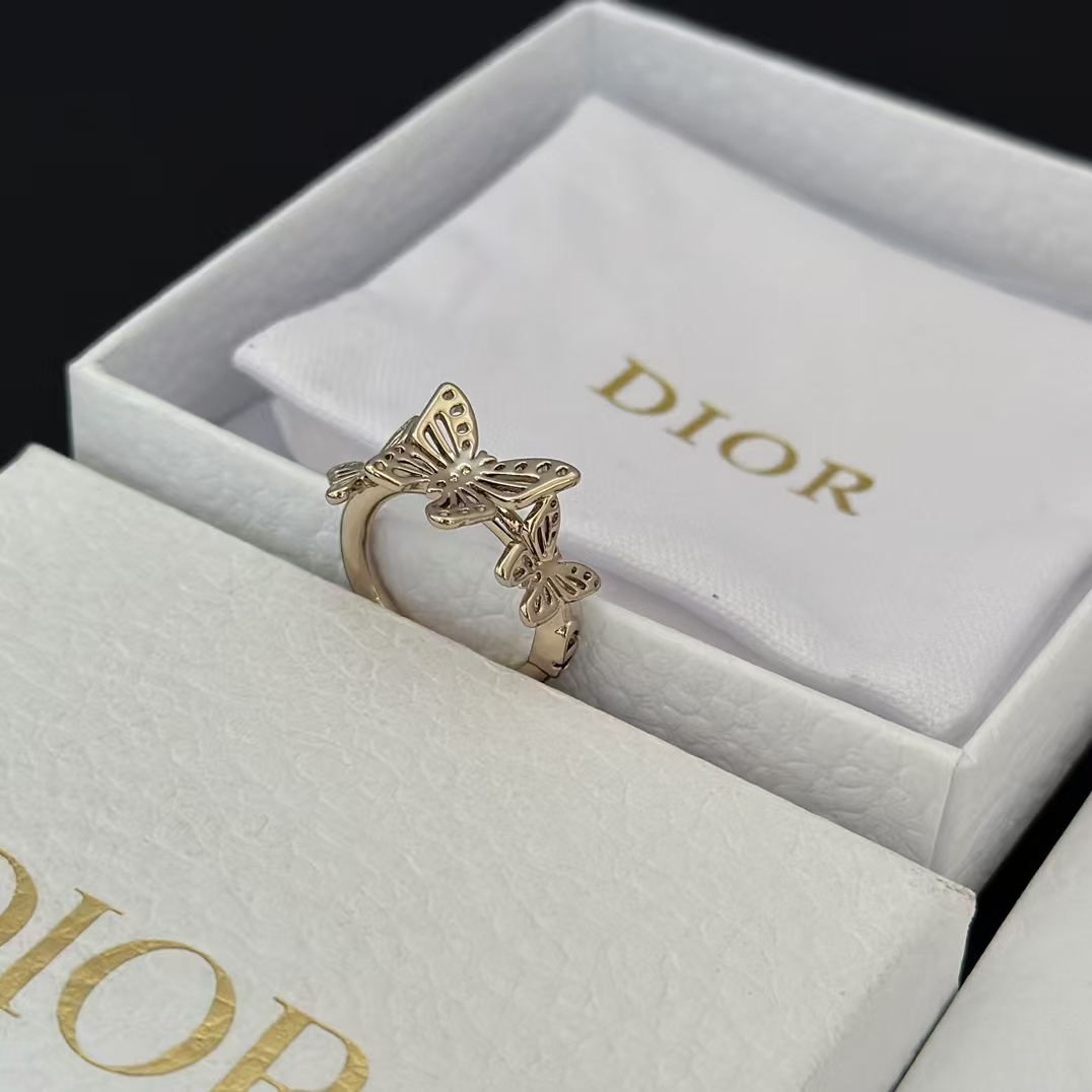 Dior Three Butterfly Ring - Best Replica Jewelry™