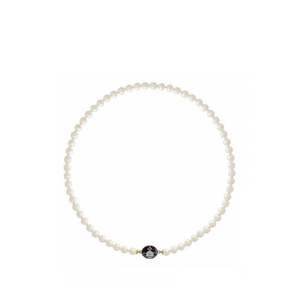 Vivienne Westwood Pearl Loelia Necklace - Best Replica Jewelry™