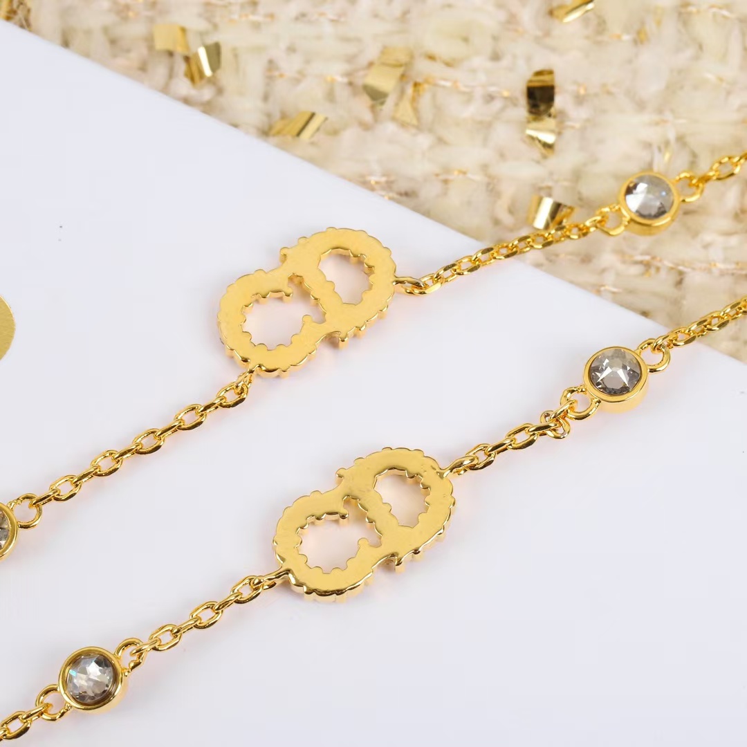 Dior CD Diamond Bracelet - Best Replica Jewelry™