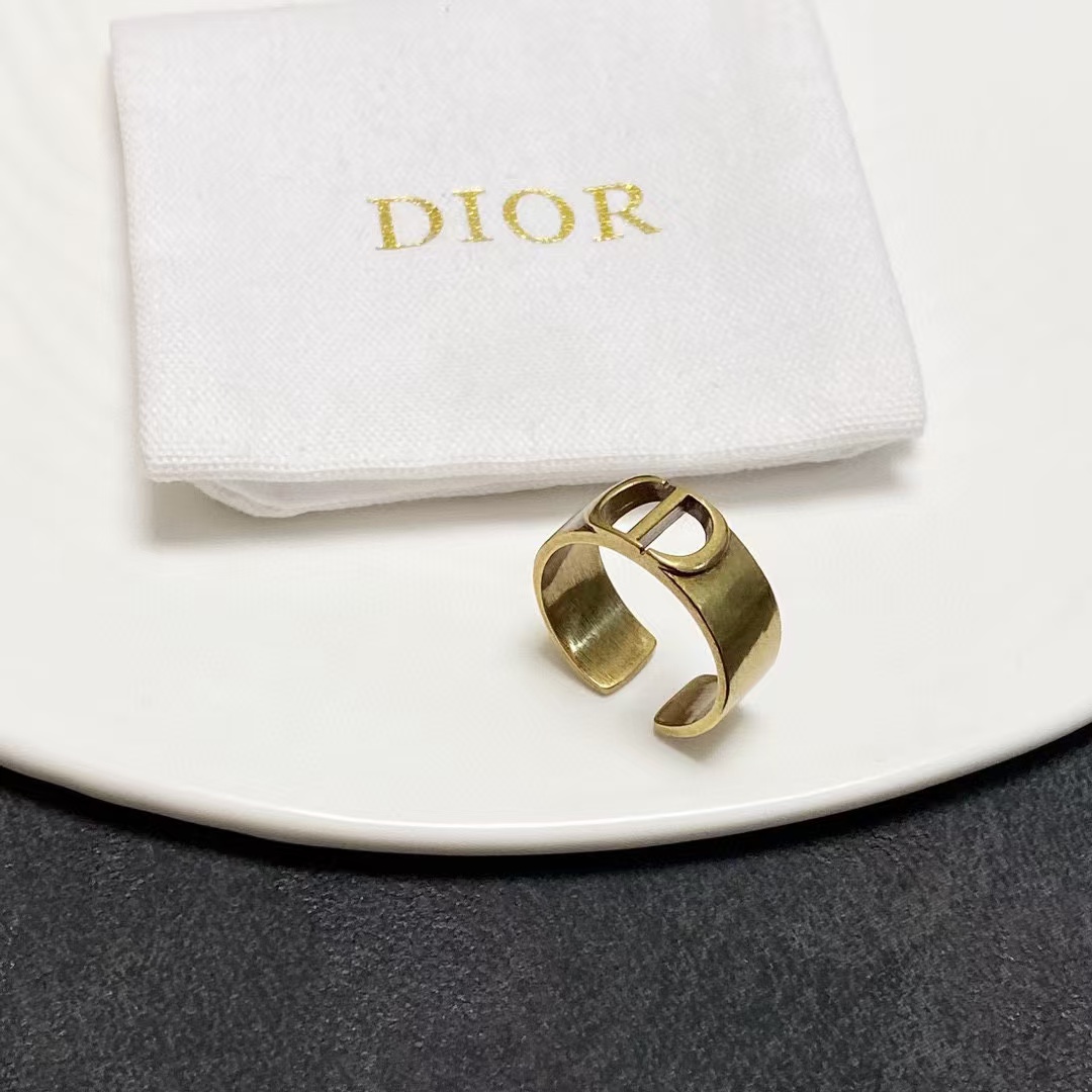 Dior Vintage CD Open Ring - Best Replica Jewelry™
