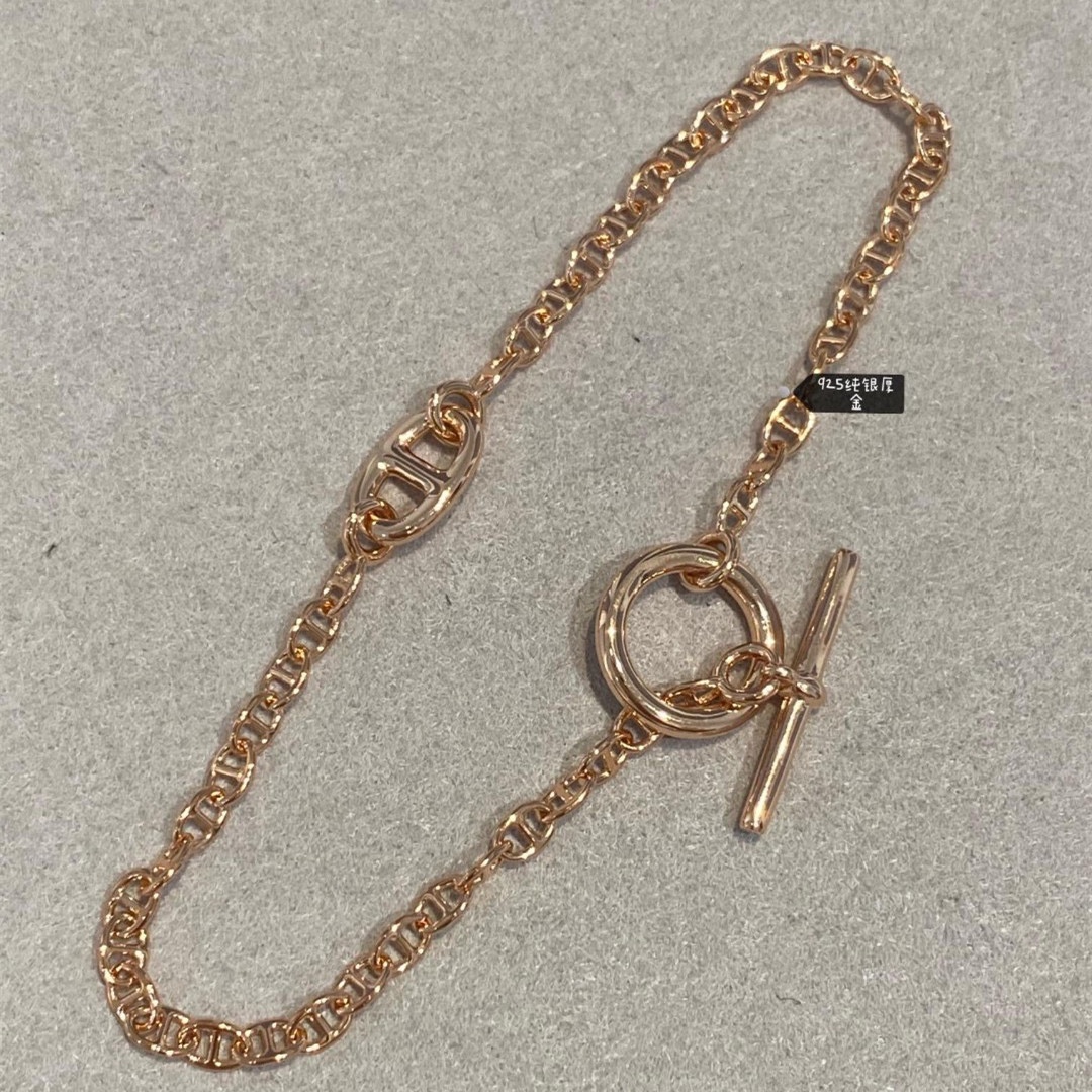 Hermes OT Clasp Pig Nose Bracelet - Best Replica Jewelry™