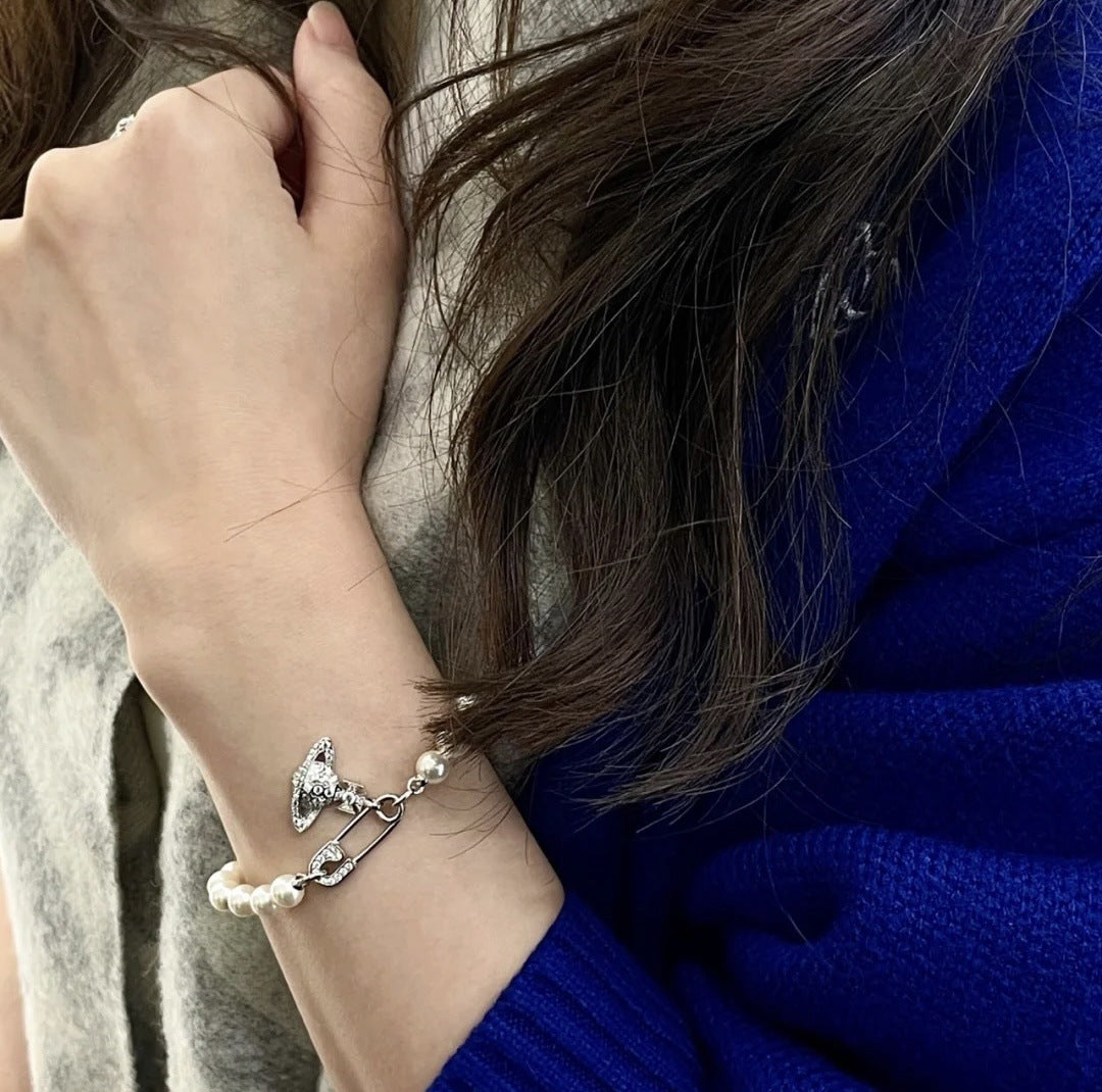 Vivienne Westwood Pearl Bracelet - Best Replica Jewelry™