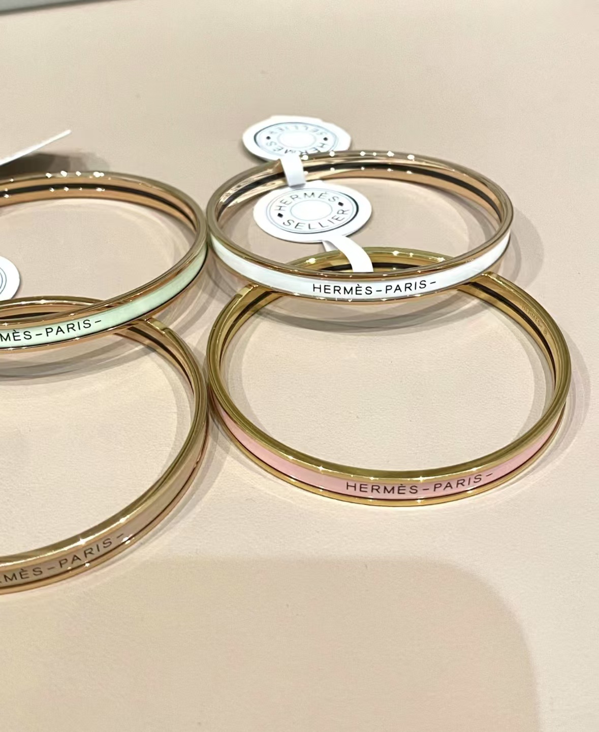 Hermes Colorful Enamel Bracelet Bangle - Best Replica Jewelry™