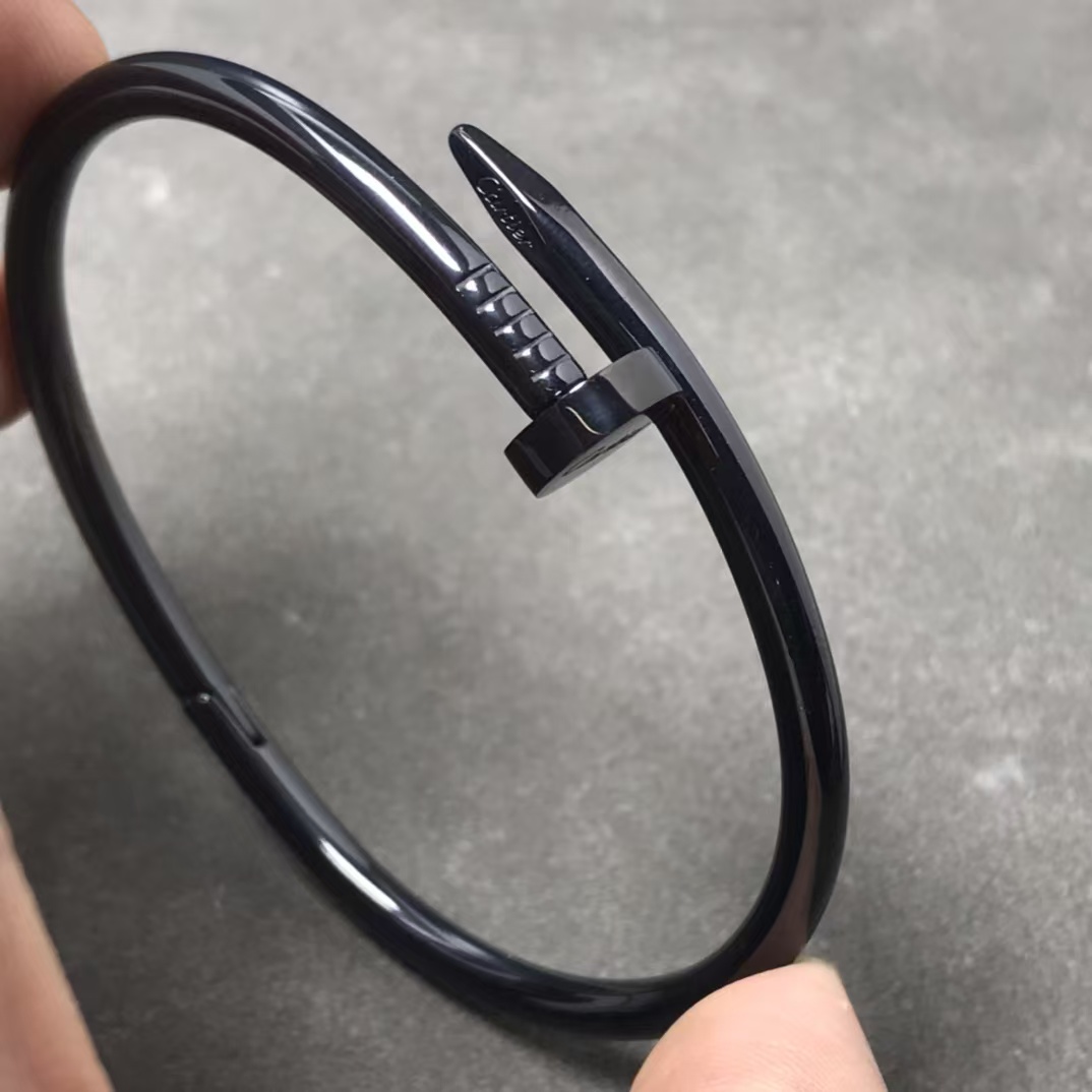 Cartier Darth Vader Black Juste un Clou Bracelet Bangle - Best Replica Jewelry™