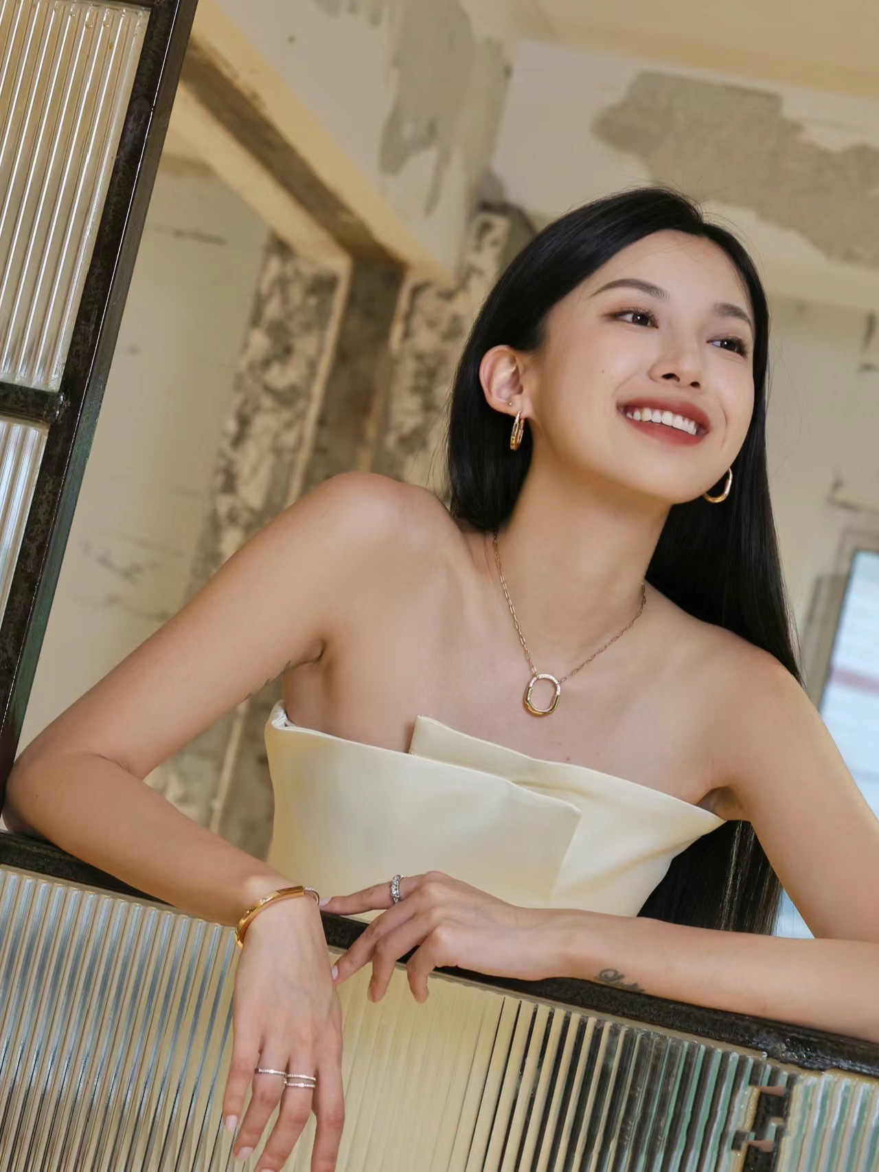 Tiffany Long Lock Pendant Necklace - Best Replica Jewelry™