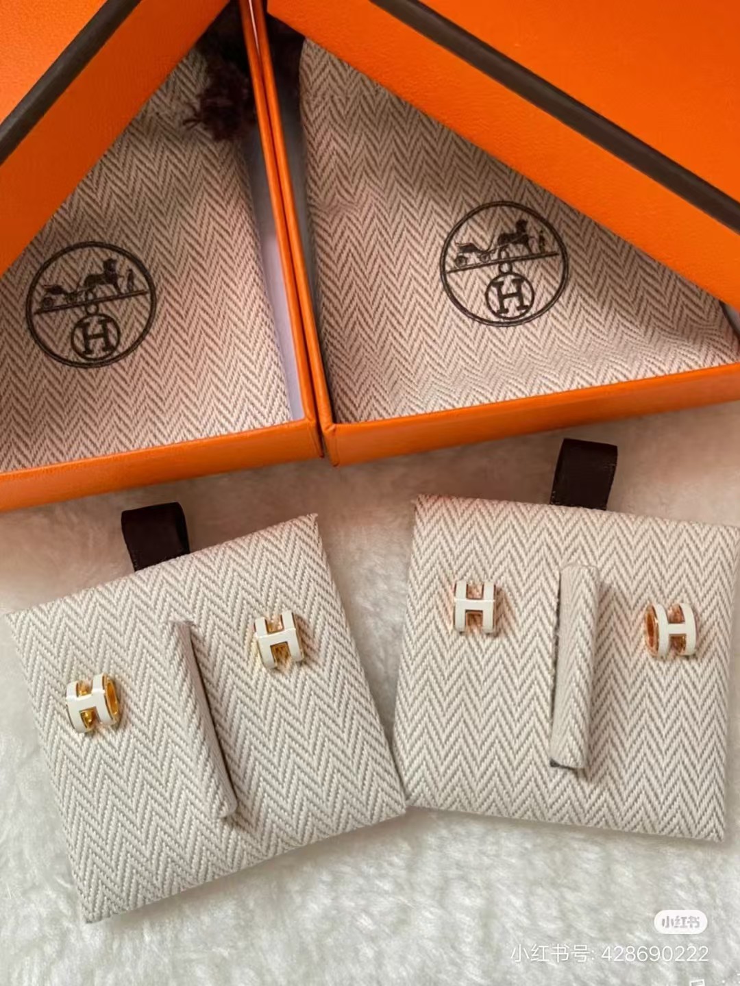 Hermes Mini POP H Earrings - Best Replica Jewelry™