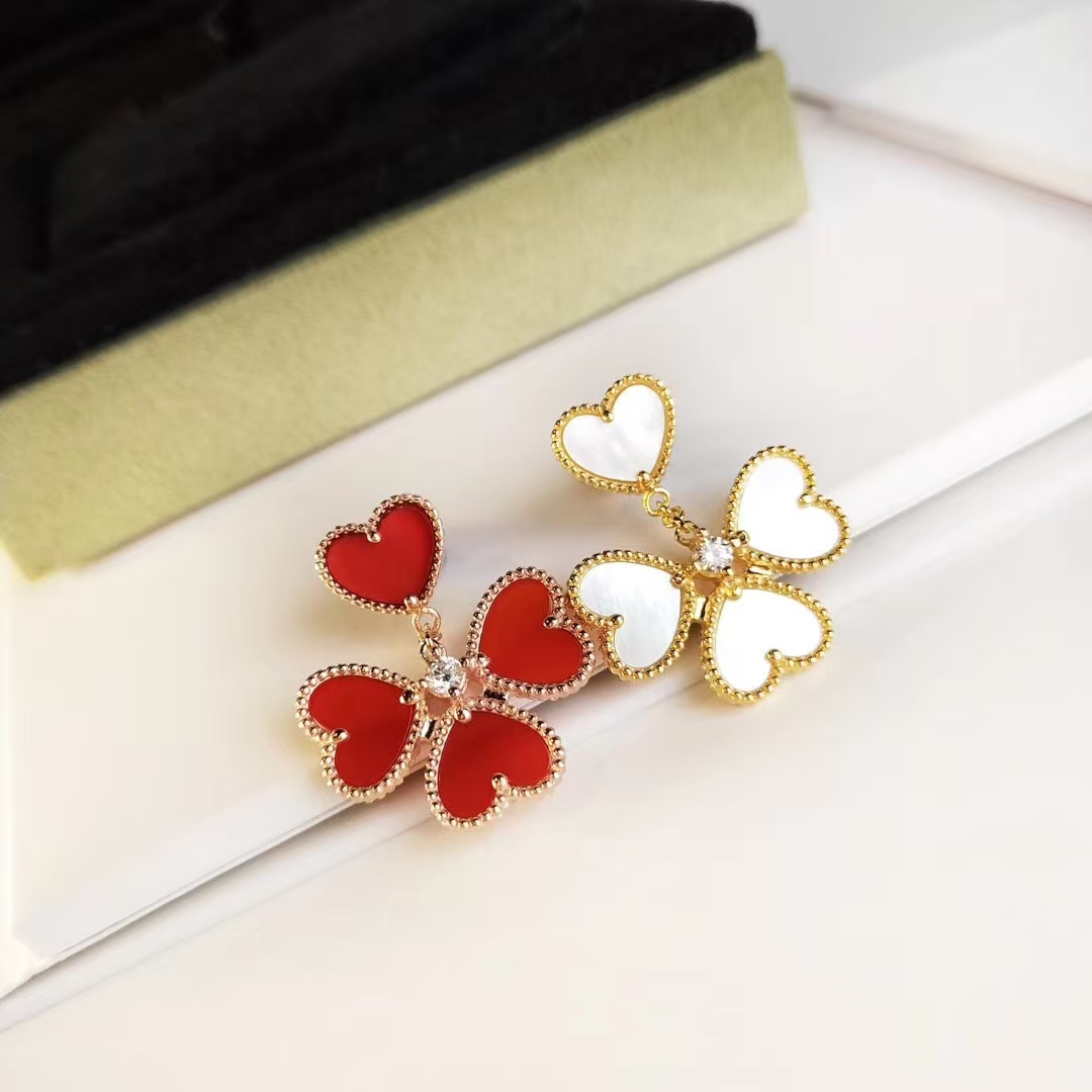 VCA Sweet Heart Earrings - Best Replica Jewelry™