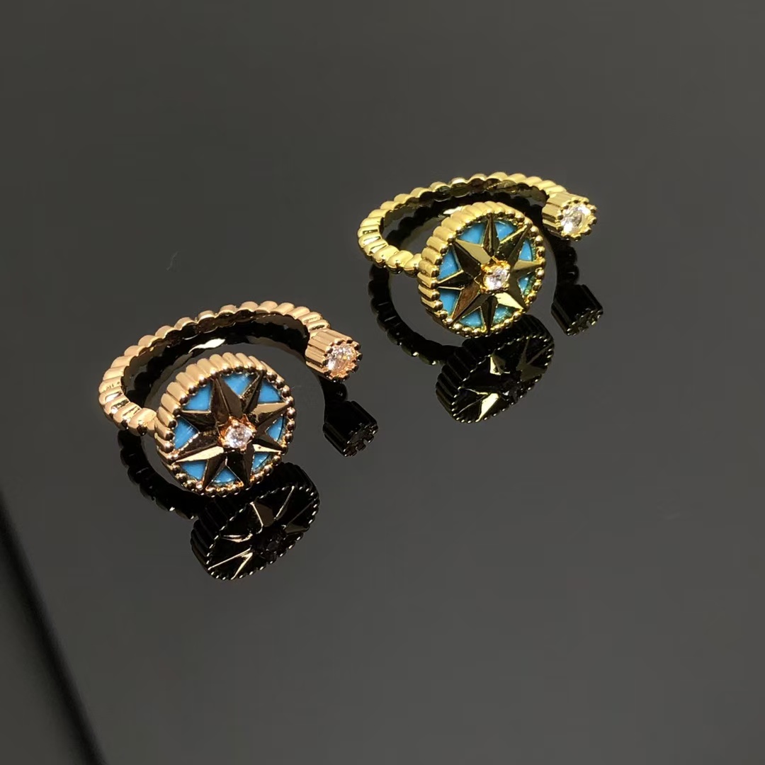 Dior Colorful Compass Rose Des Vents Ring - Best Replica Jewelry™