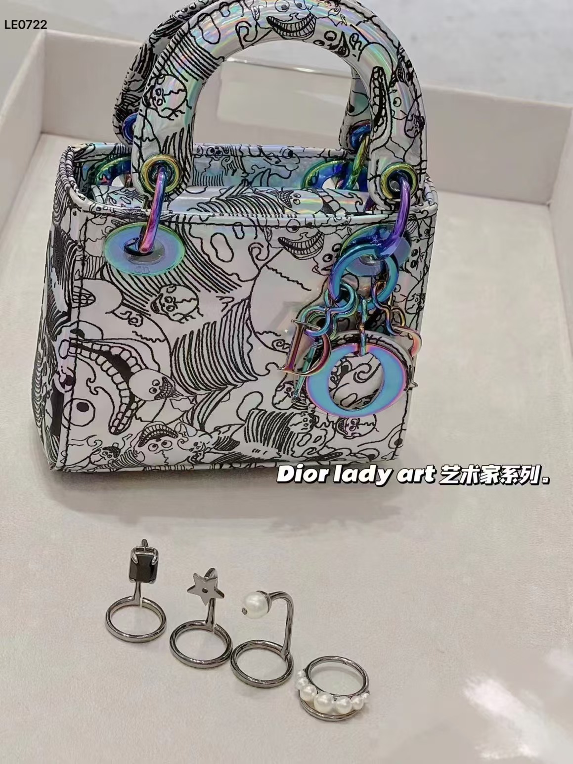 Dior Funny Knuckle Rings - 4 Pieces - Best Replica Jewelry™