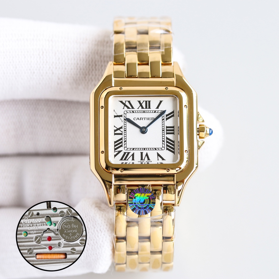 Cartier Panthère de Watch - Medium 27*37MM - Best Replica Jewelry™