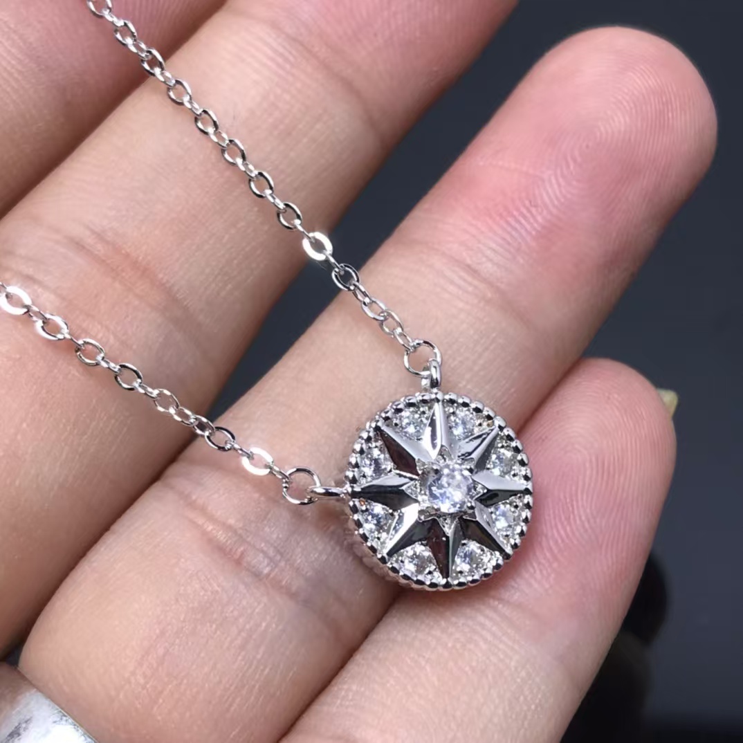 Dior Rose Des Vents Necklace - Best Replica Jewelry™