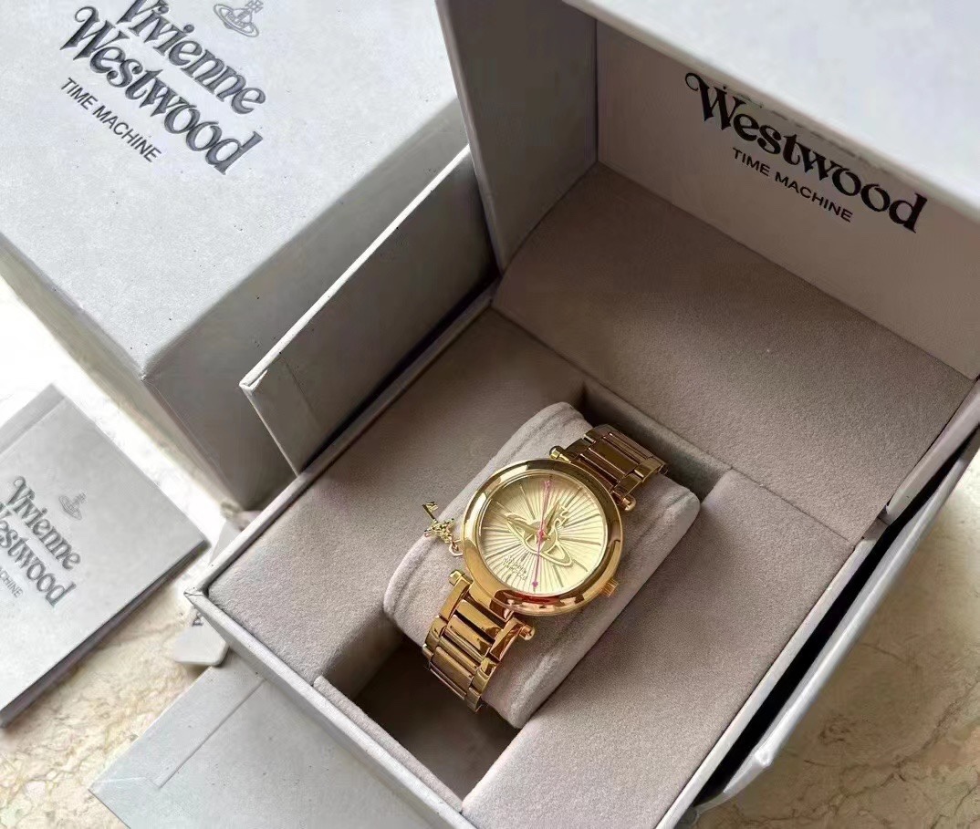 Vivienne Westwood Elegant Gold Watch - 29MM - Best Replica Jewelry™