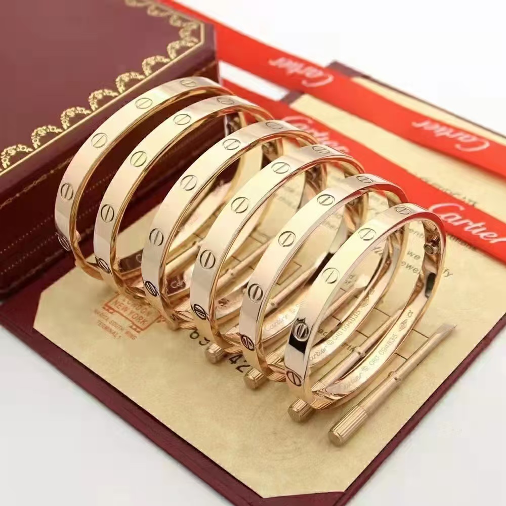 Cartier LOVE Bracelet Bangle, NO.16~NO.21 - Best Replica Jewelry™