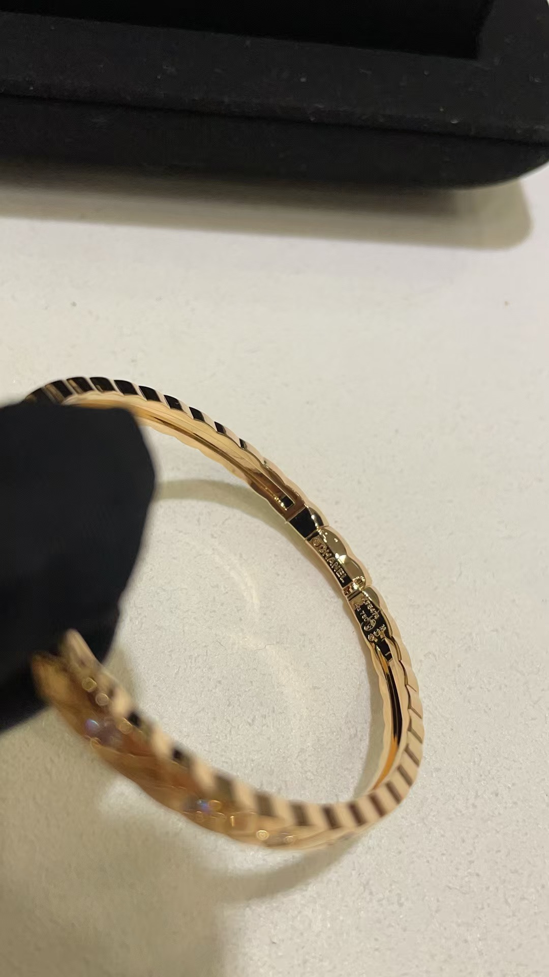 Chanel Coco Crush Mini Bangle Bracelet - Best Replica Jewelry™