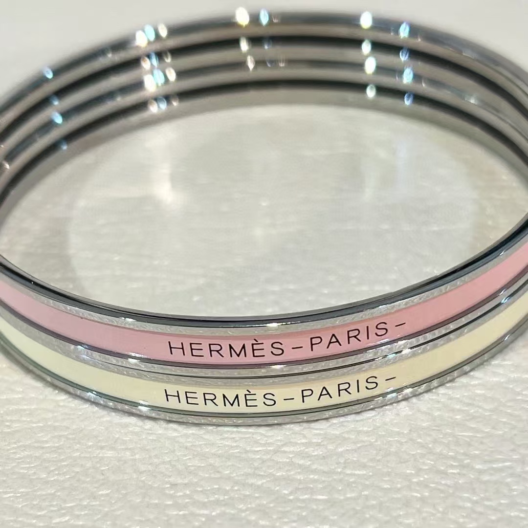Hermes Colorful Enamel Bracelet Bangle - Best Replica Jewelry™