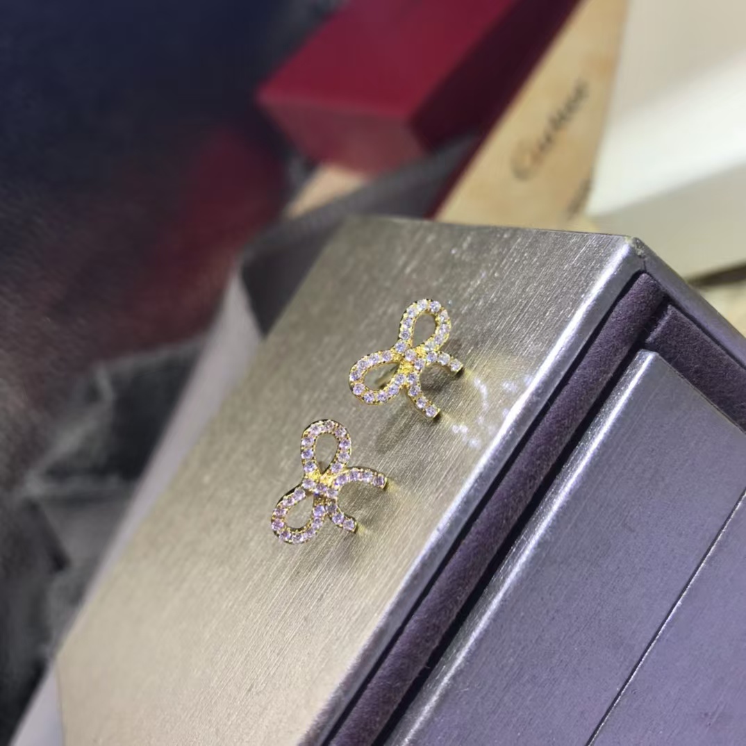 Tiffany Bow Knot Earrings - Best Replica Jewelry™