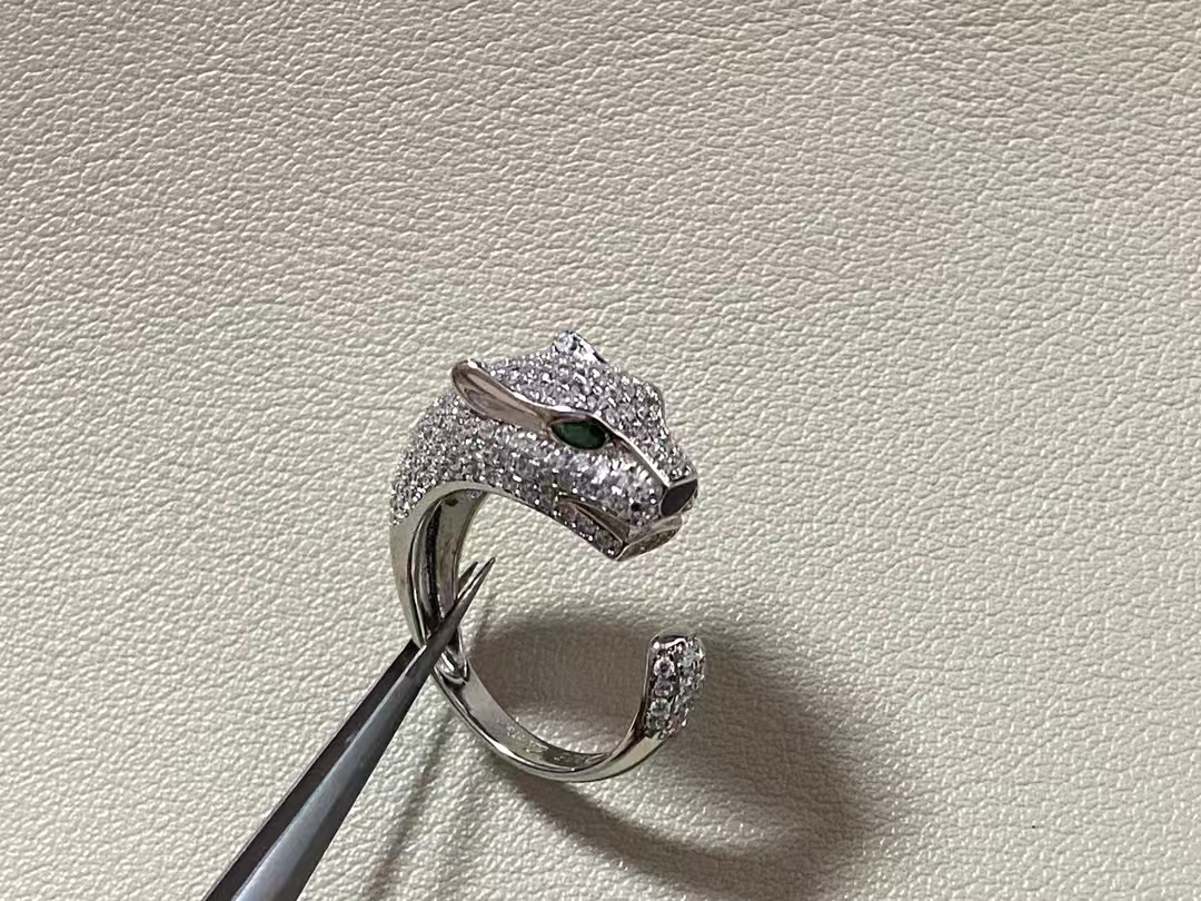 Cartier Leopard Head Ring - Best Replica Jewelry™