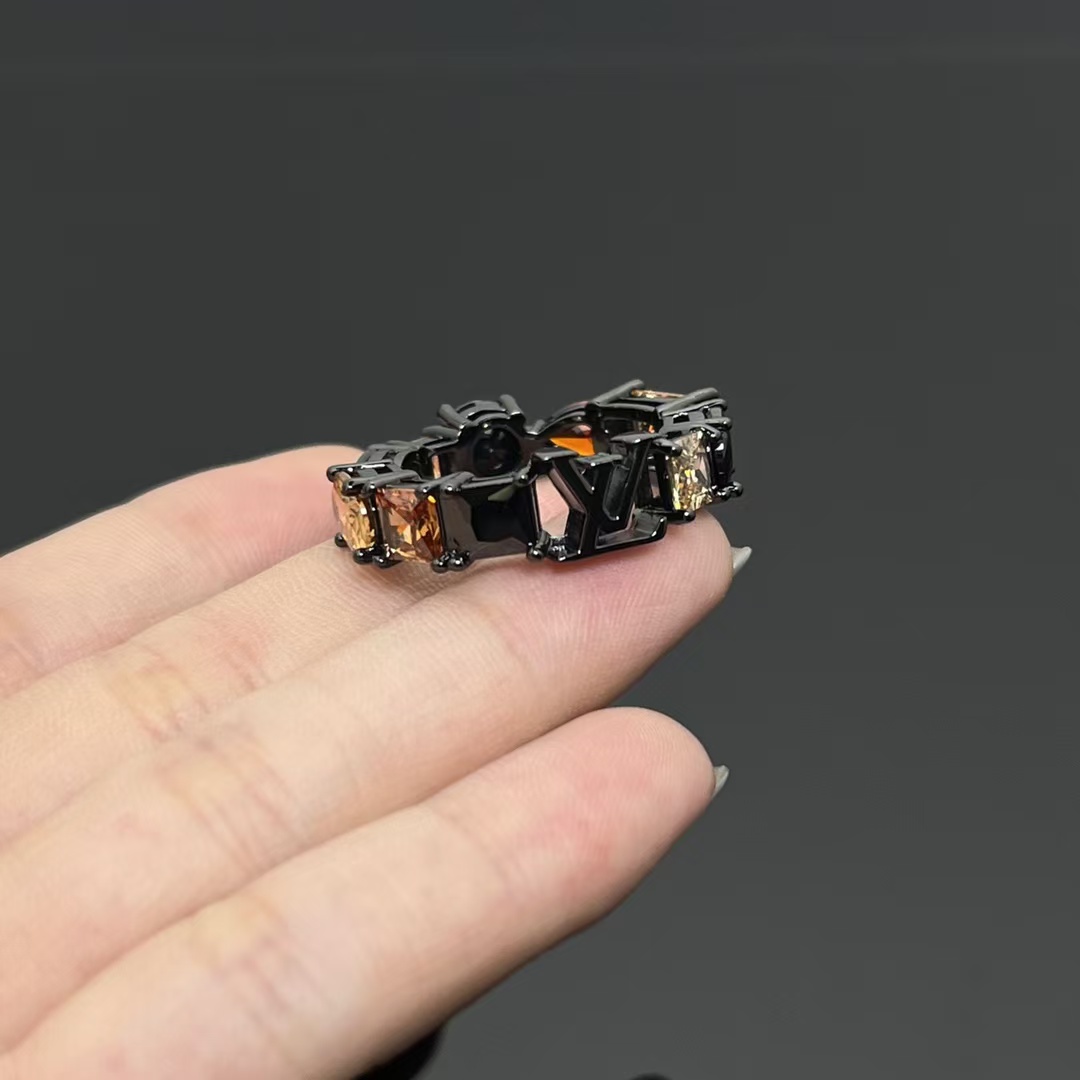 Louis Vuitton Darth Vader Black Ring for Men - Best Replica Jewelry™