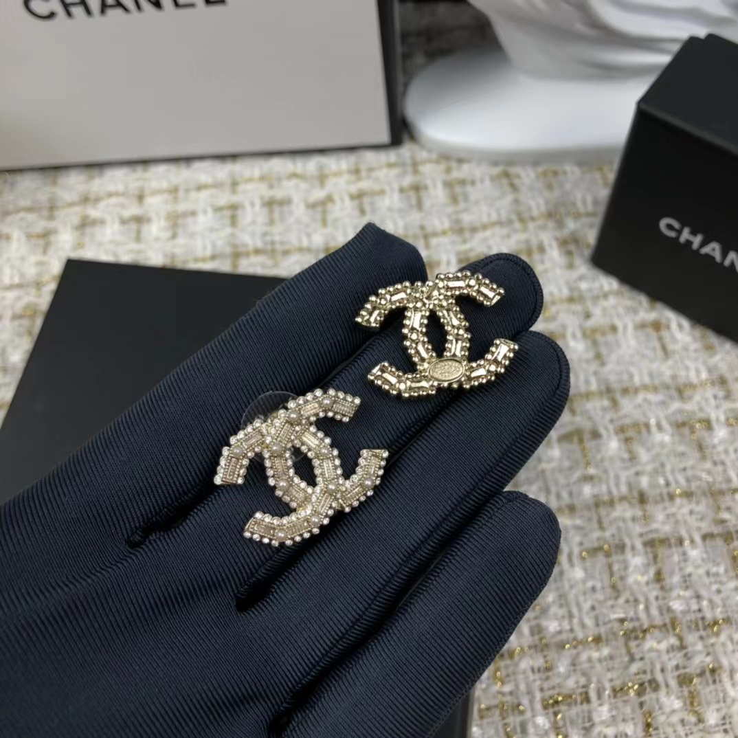 Chanel Big Double C Earrings - Best Replica Jewelry™