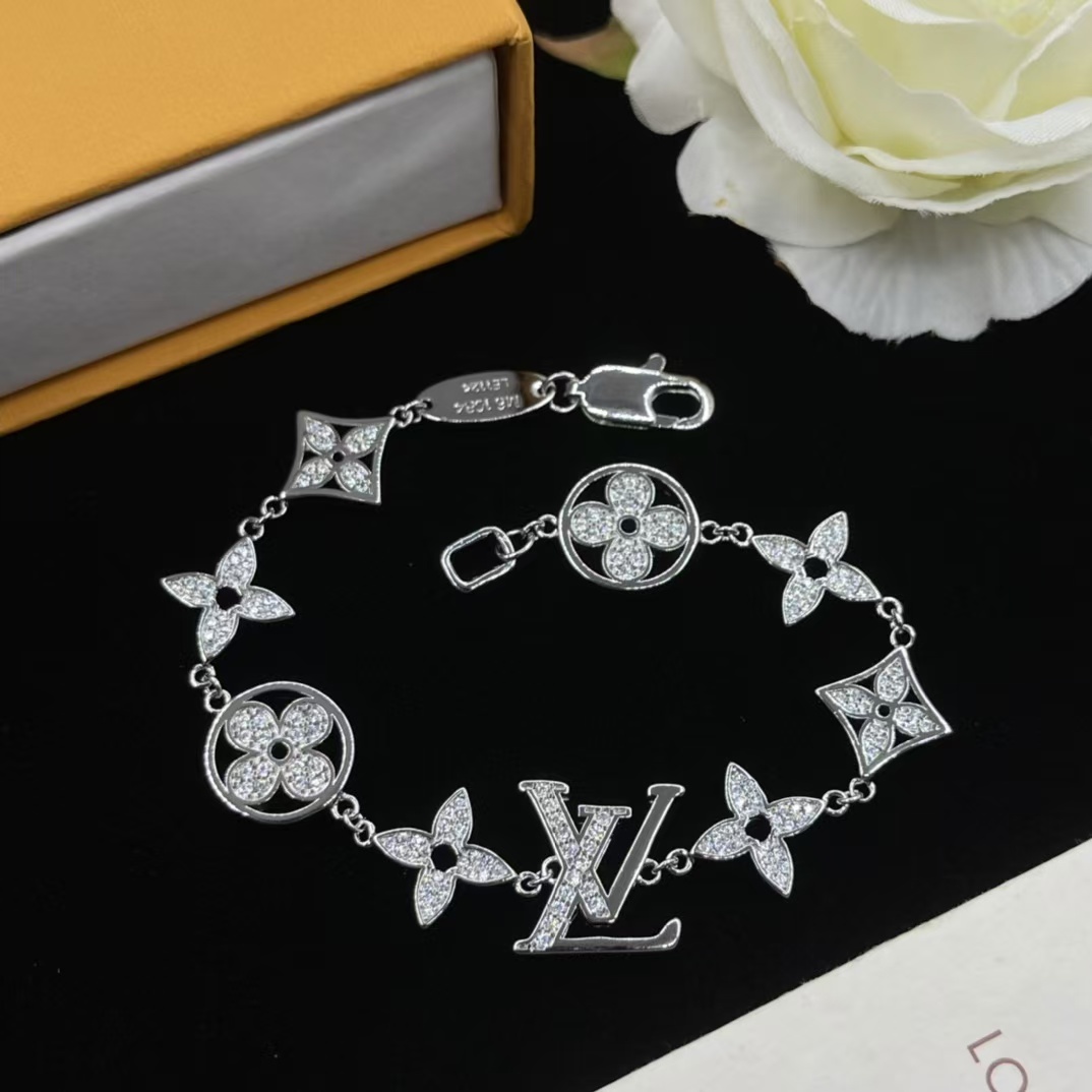 Louis Vuitton Star Sun LV Letters Bracelet - Best Replica Jewelry™