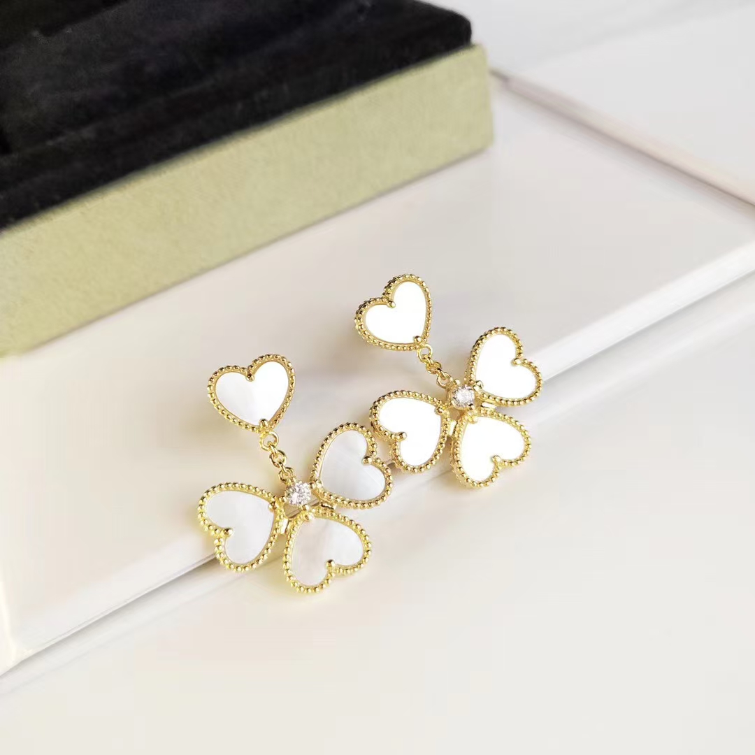 VCA Sweet Heart Earrings - Best Replica Jewelry™