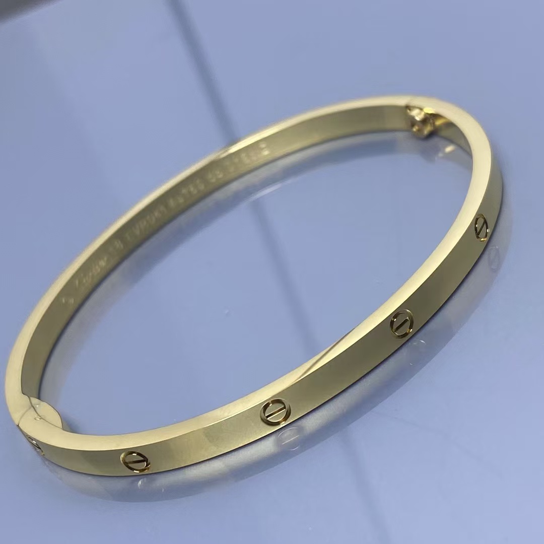 Cartier LOVE Bracelet Bangle - No Diamond - Best Replica Jewelry™