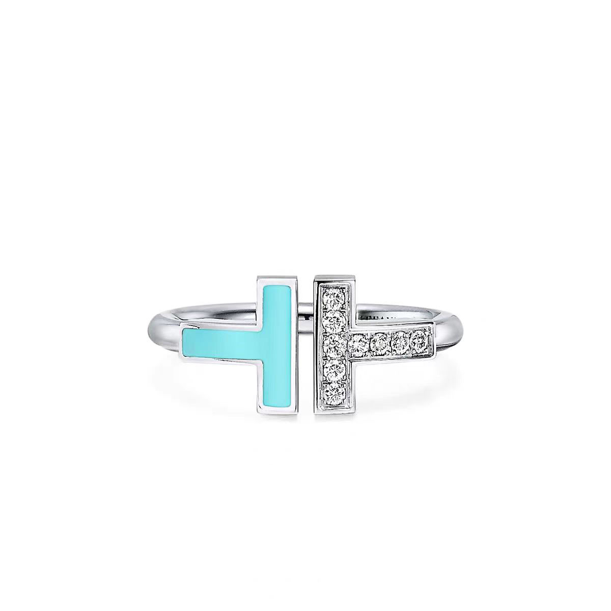 Tiffany Doube T Rings - Best Replica Jewelry™