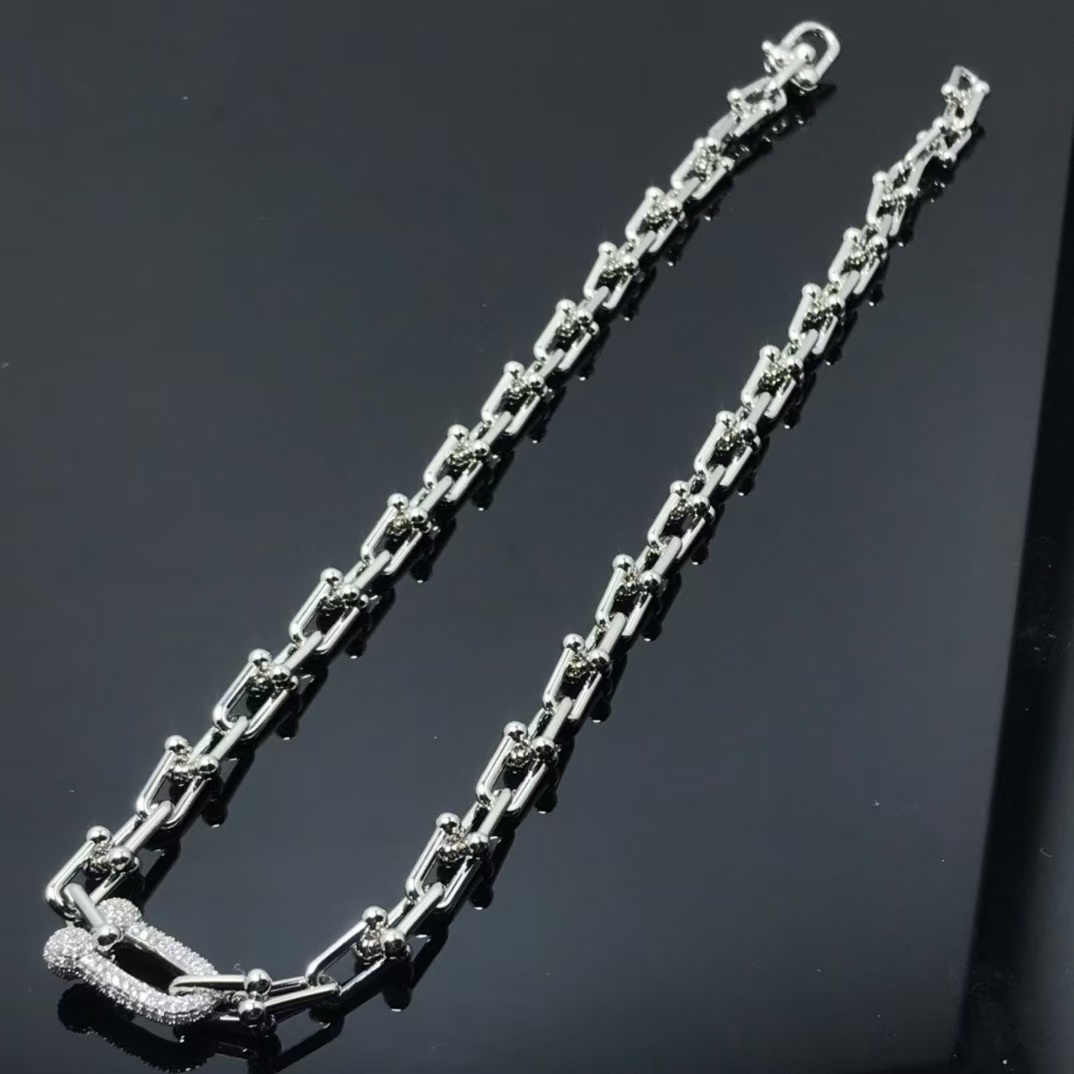 Tiffany HardWear Link Pendant Necklace - Best Replica Jewelry™