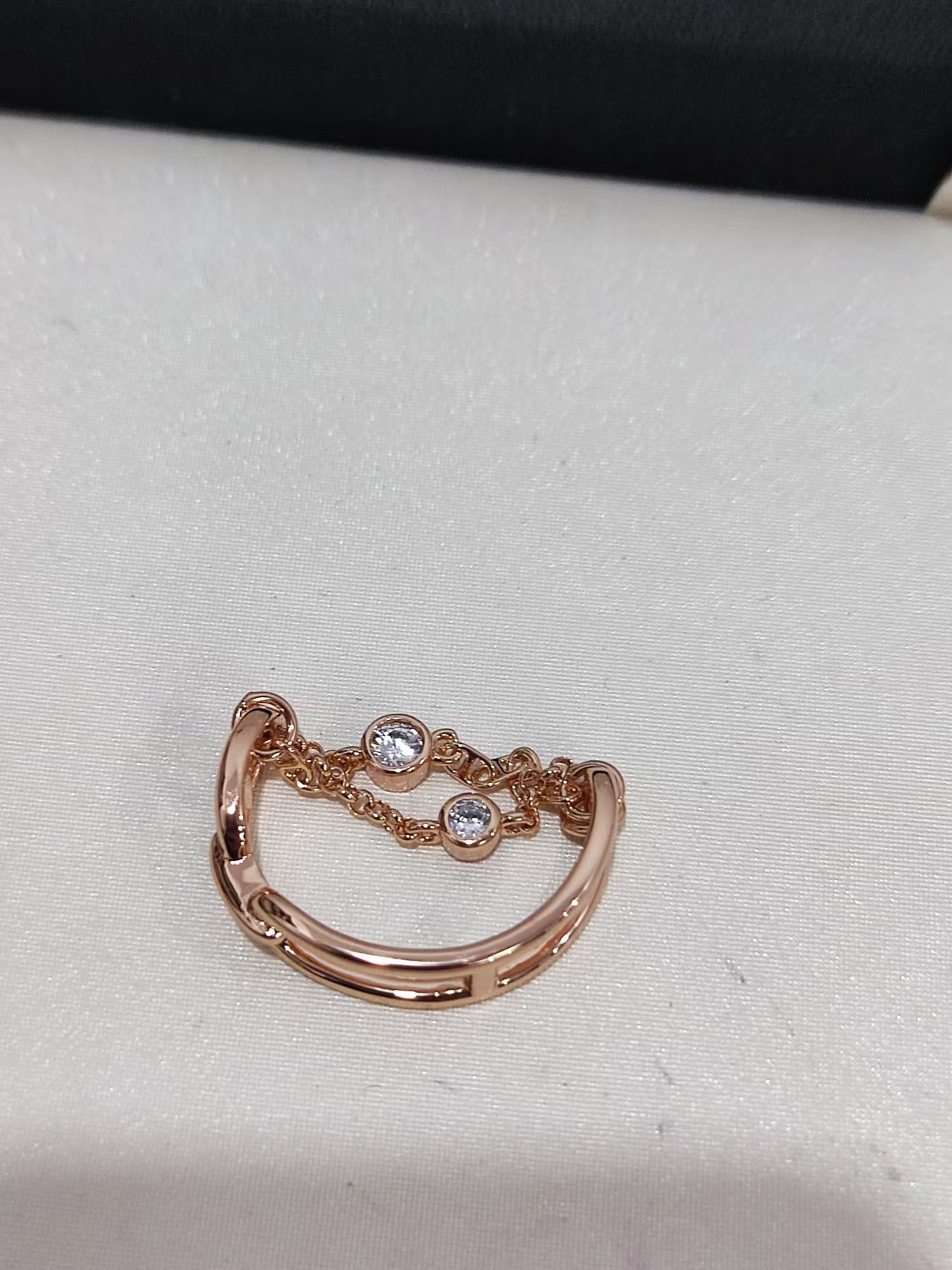 Hermes Chaine D'ancre Enchainee Ring - Best Replica Jewelry™