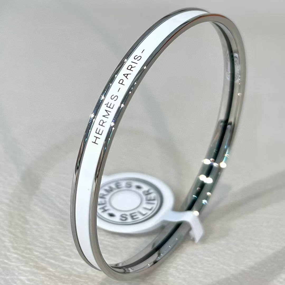Hermes Colorful Enamel Bracelet Bangle - Best Replica Jewelry™