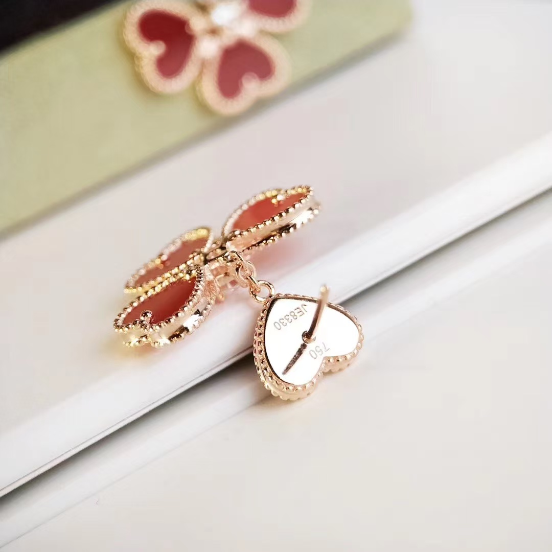 VCA Sweet Heart Earrings - Best Replica Jewelry™