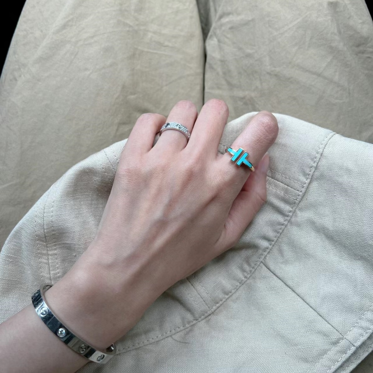 Tiffany Double T Ring - Best Replica Jewelry™