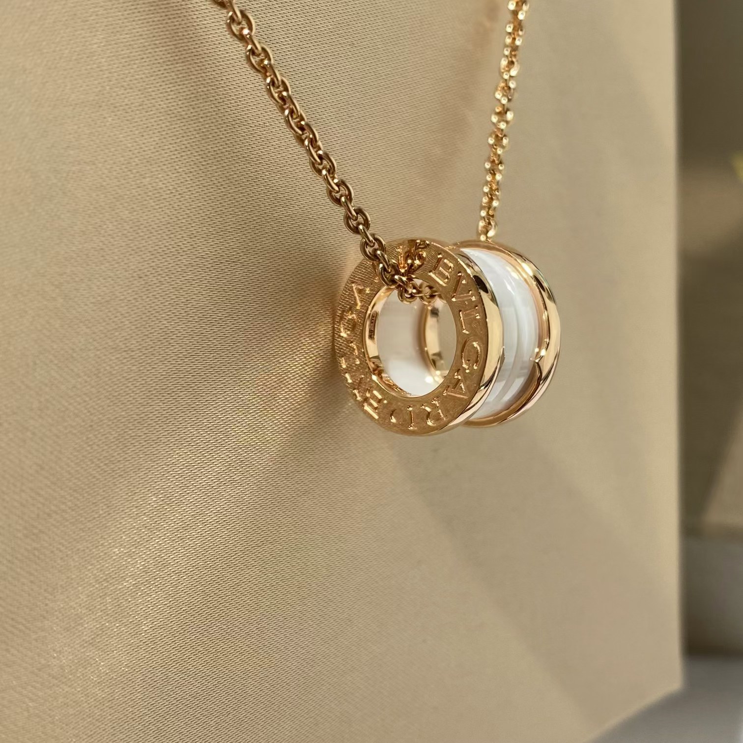 Bvlgari B.zero1 Necklace - Ceramic - Best Replica Jewelry™