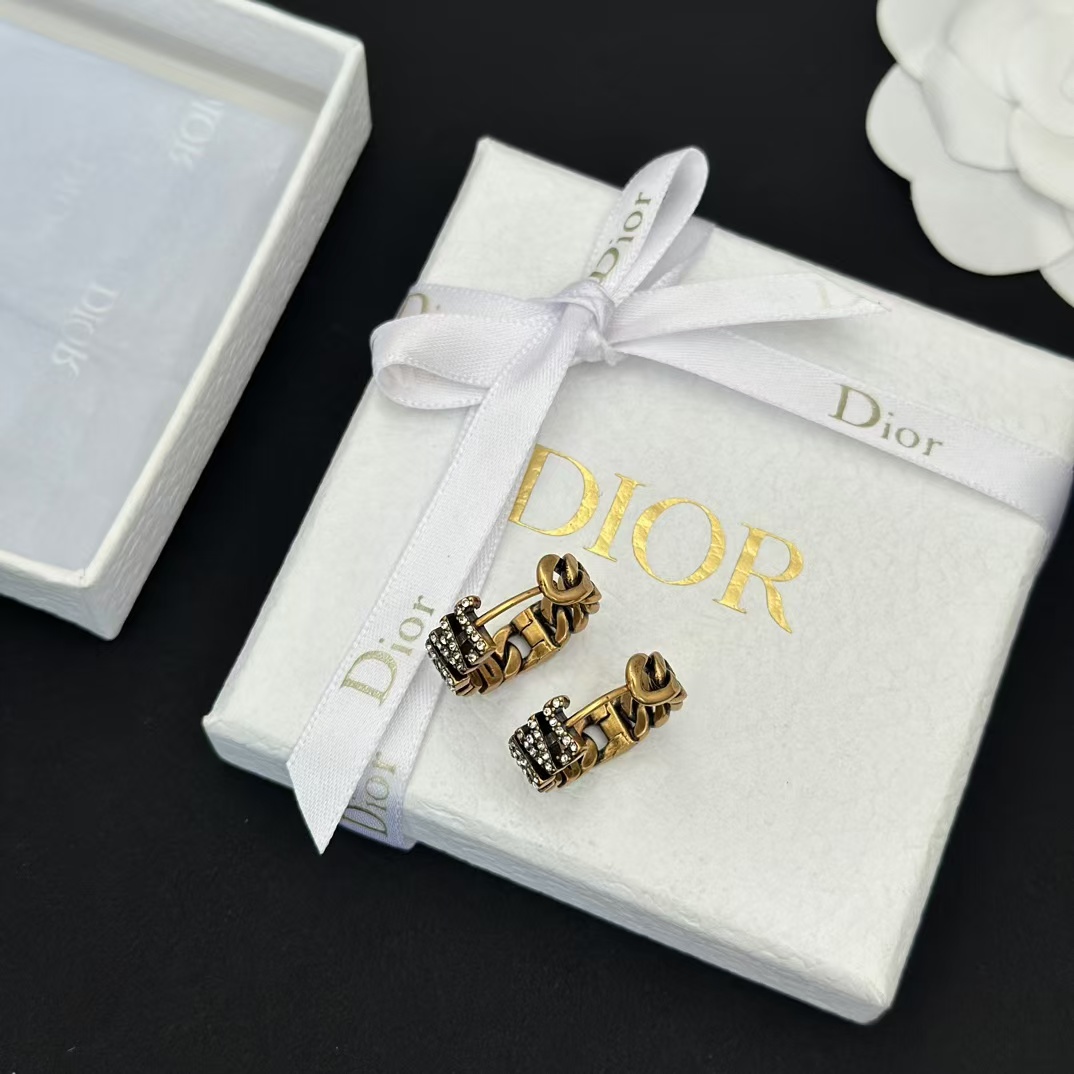 Dior JADIOR Hoop Earrings Ring - Two Wear Ways - Best Replica Jewelry™