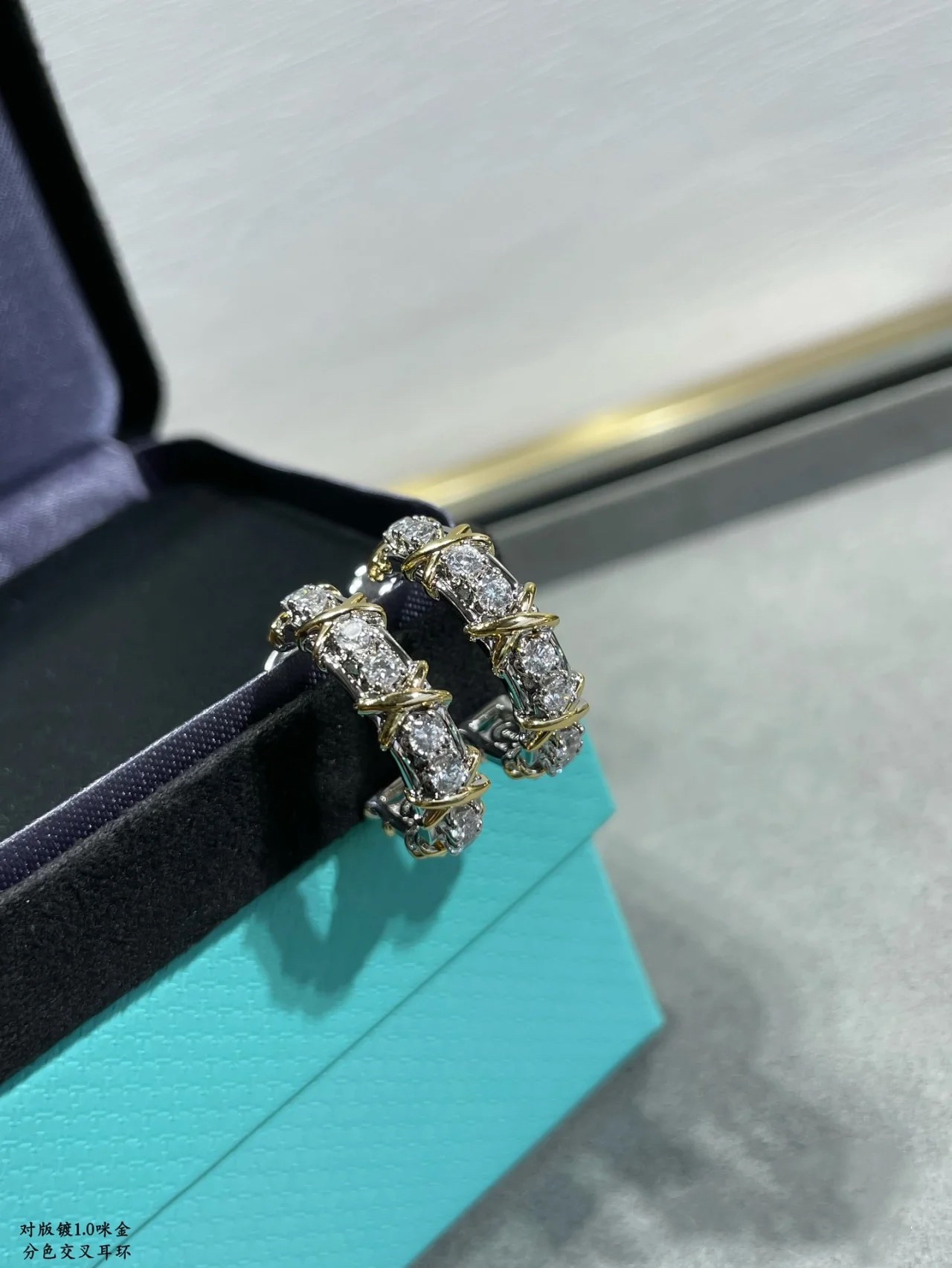 Tiffany Cross Earrings - Best Replica Jewelry™