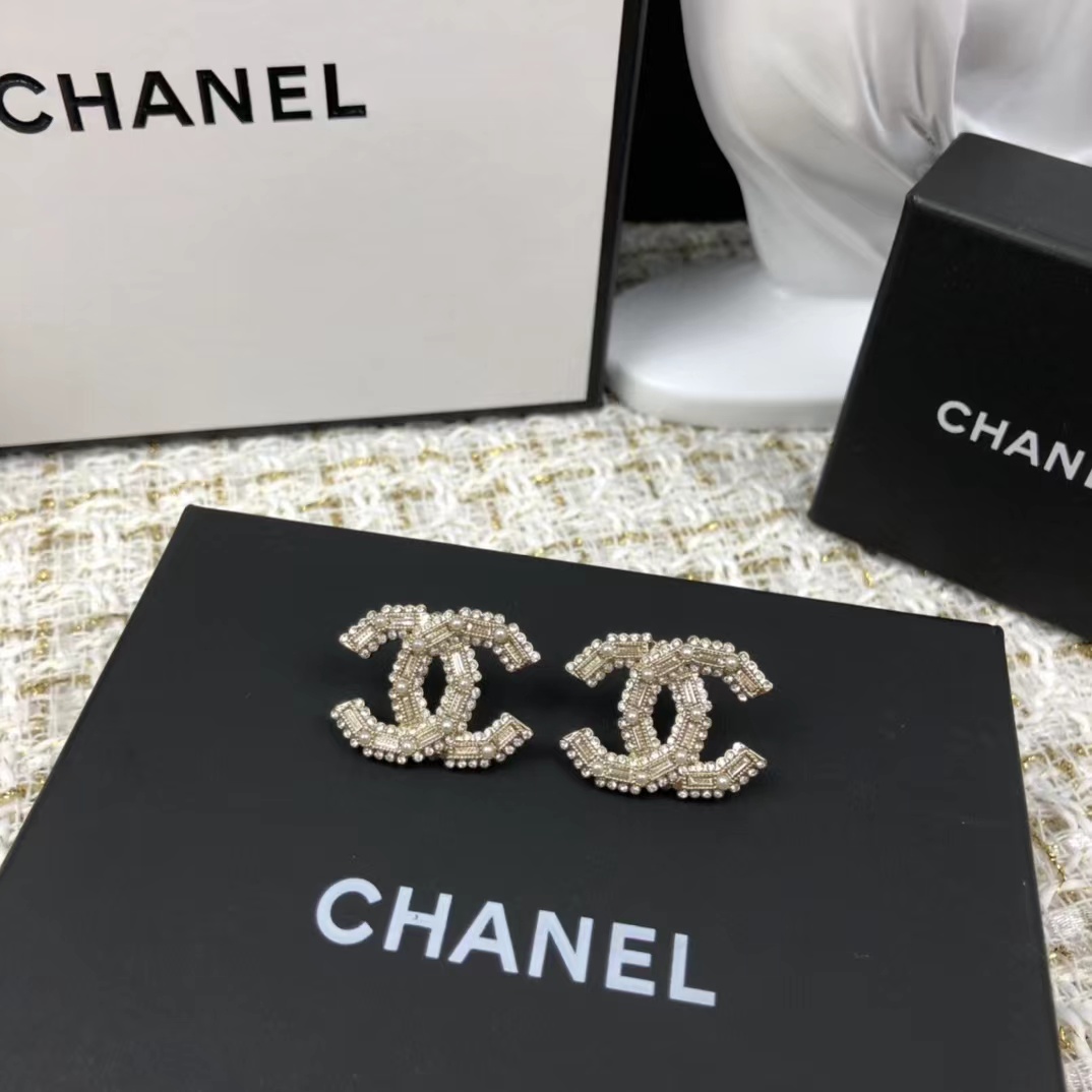 Chanel Big Double C Earrings - Best Replica Jewelry™