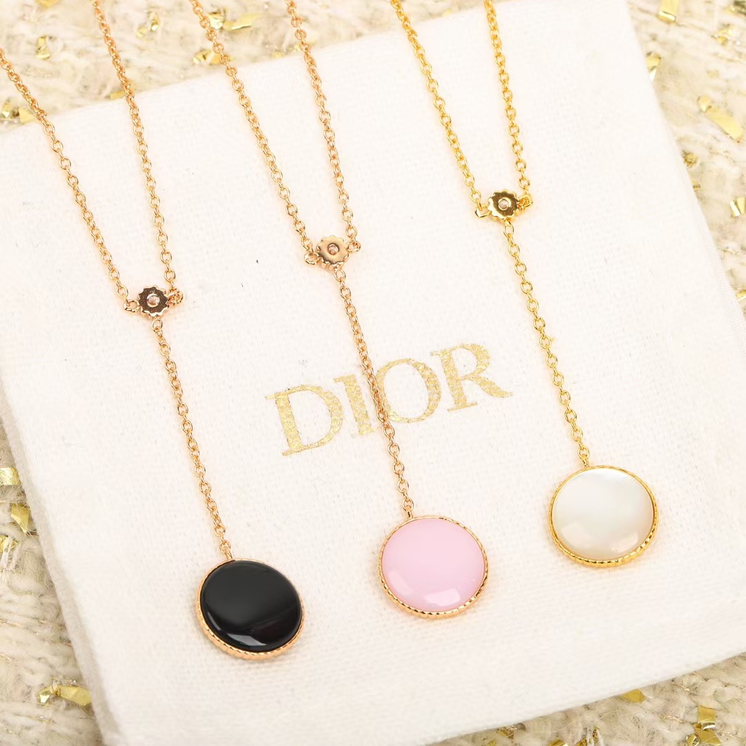 Dior Rose Des Vents Compass Pendant Y Necklace - Best Replica Jewelry™
