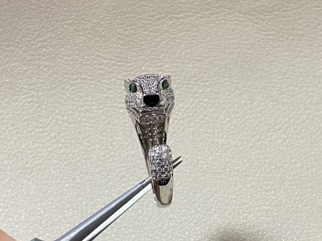 Cartier Leopard Head Ring - Best Replica Jewelry™