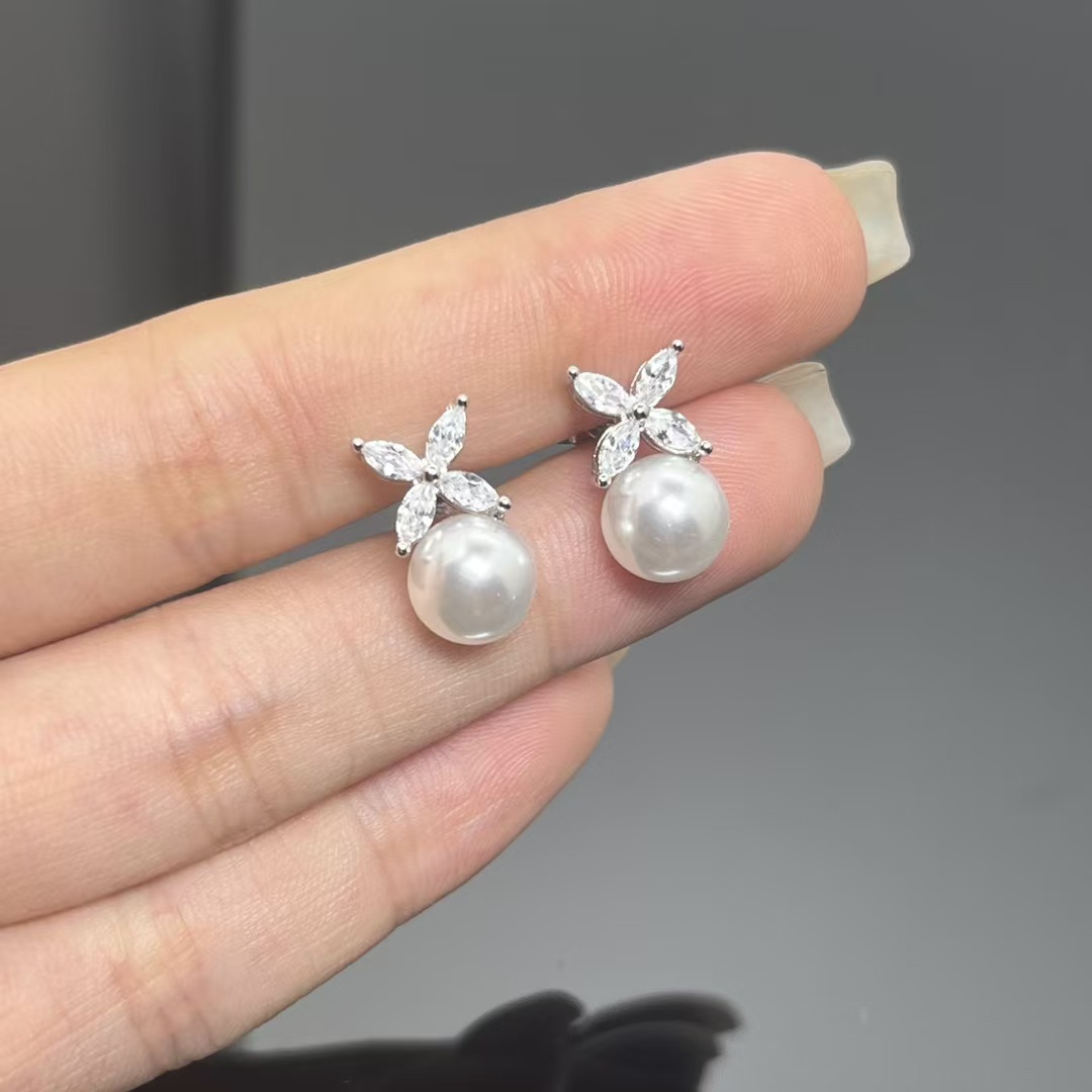 Tiffany Victoria Pearl Earrings - Best Replica Jewelry™