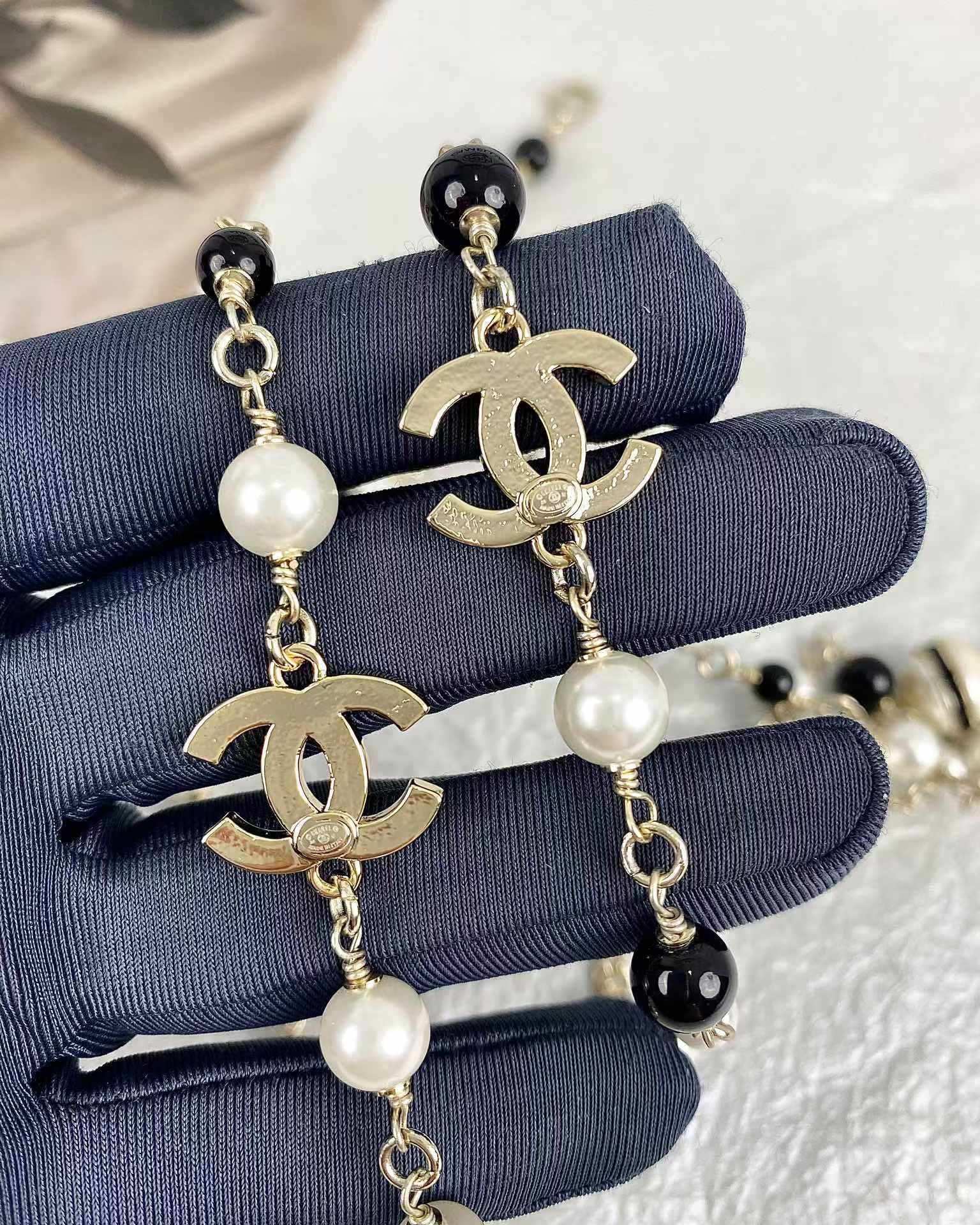 Chanel Long Sweater Necklace - Best Replica Jewelry™