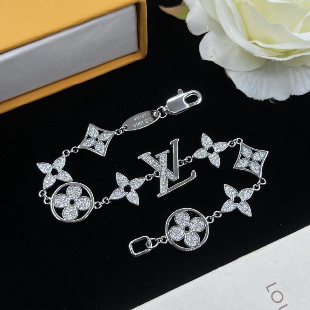 Louis Vuitton Star Sun LV Letters Bracelet - Best Replica Jewelry™