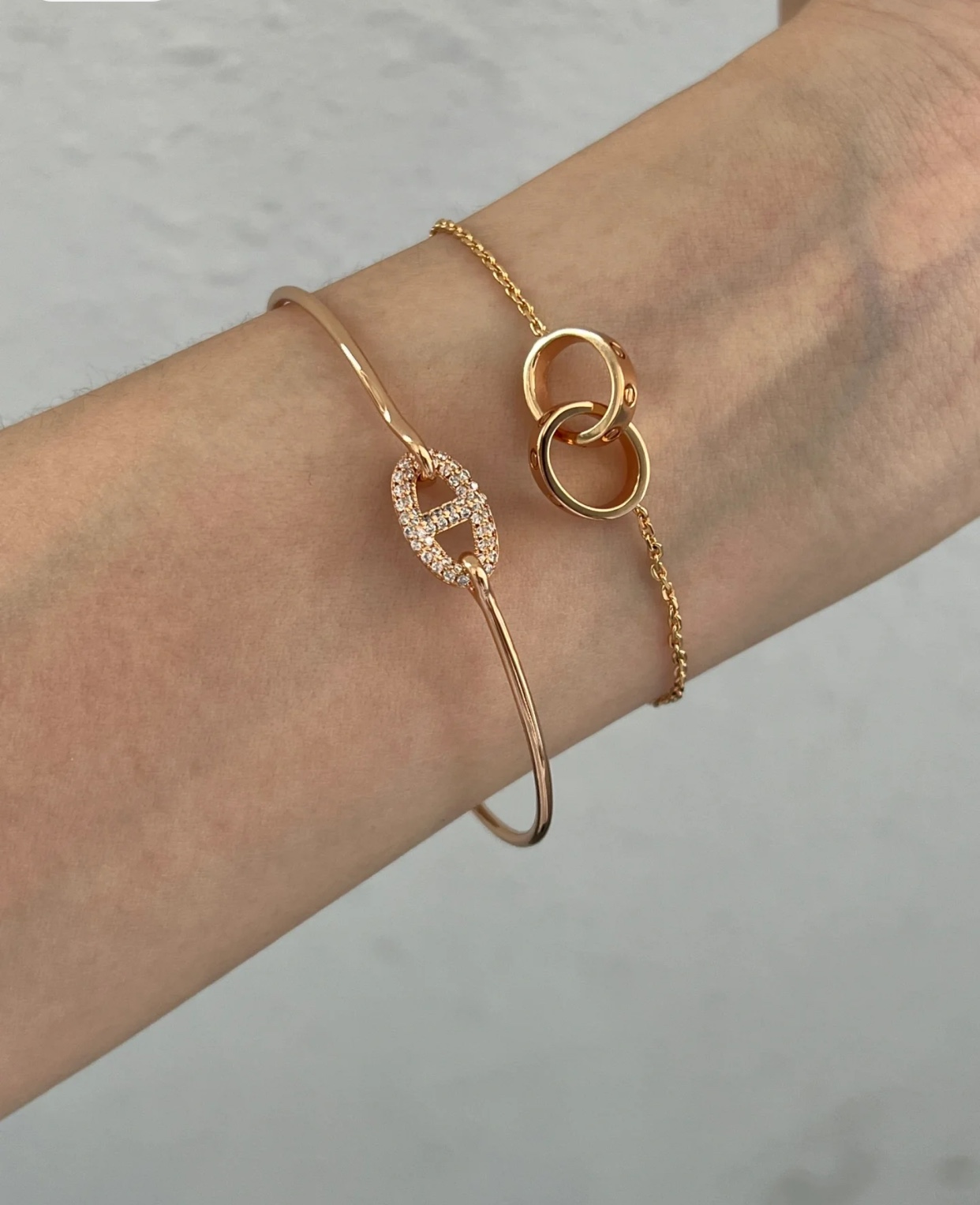 Hermes Pig Nose Bangle Bracelet - Best Replica Jewelry™