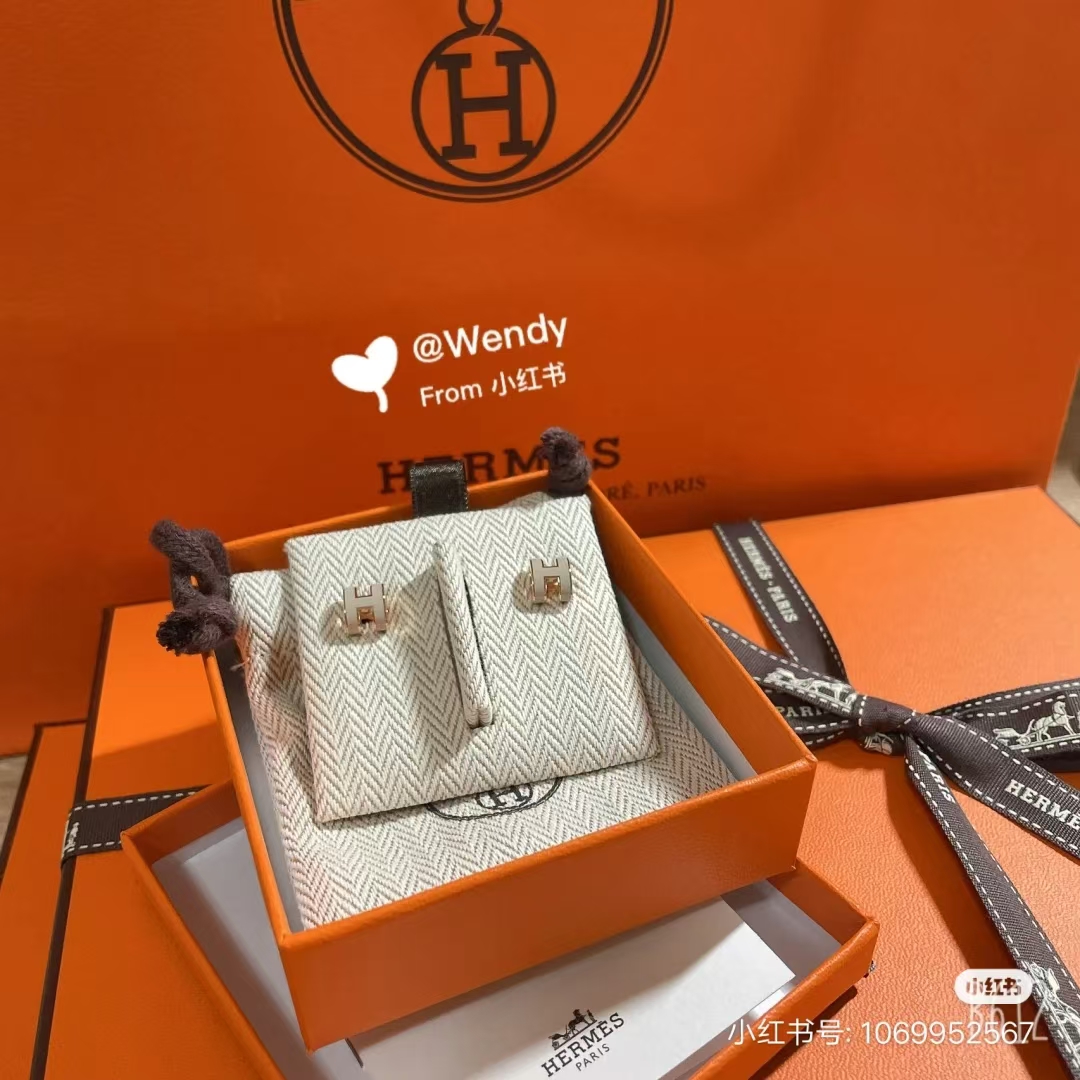 Hermes Mini POP H Earrings - Best Replica Jewelry™