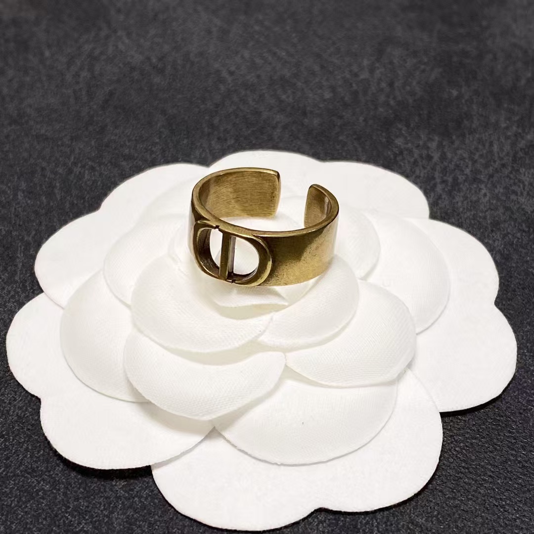 Dior Vintage CD Open Ring - Best Replica Jewelry™