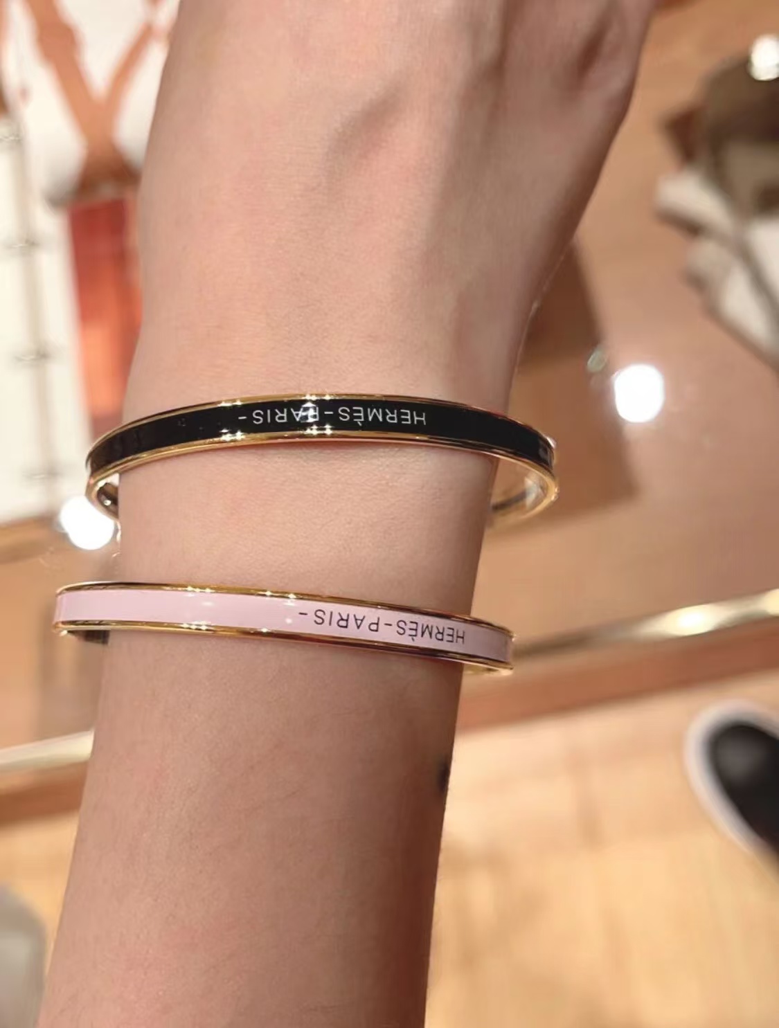 Hermes Colorful Enamel Bracelet Bangle - Best Replica Jewelry™