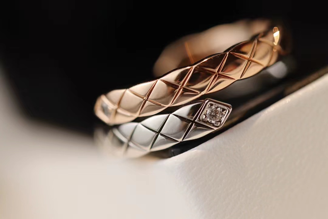 Chanel Mixed Color Coco Crush Toi et Moi Ring - Small Version - Best Replica Jewelry™