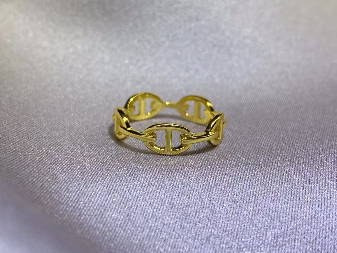 Hermes Chaine D'ancre Enchainee Ring - Best Replica Jewelry™